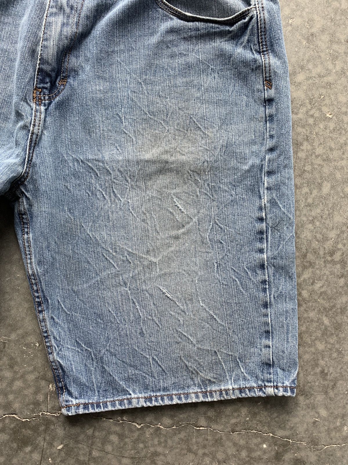JNCO Crazy Vintage Y2K Makaveli Jean Shorts Skater Opium Baggy Size US 40 / EU 56 - 9 Thumbnail