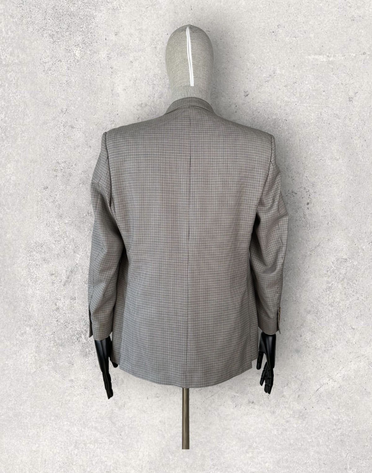 Aquascutum Vintage AQUASCUTUM Classic Check Blazer Jacket size 42S Size 42S - 4 Thumbnail