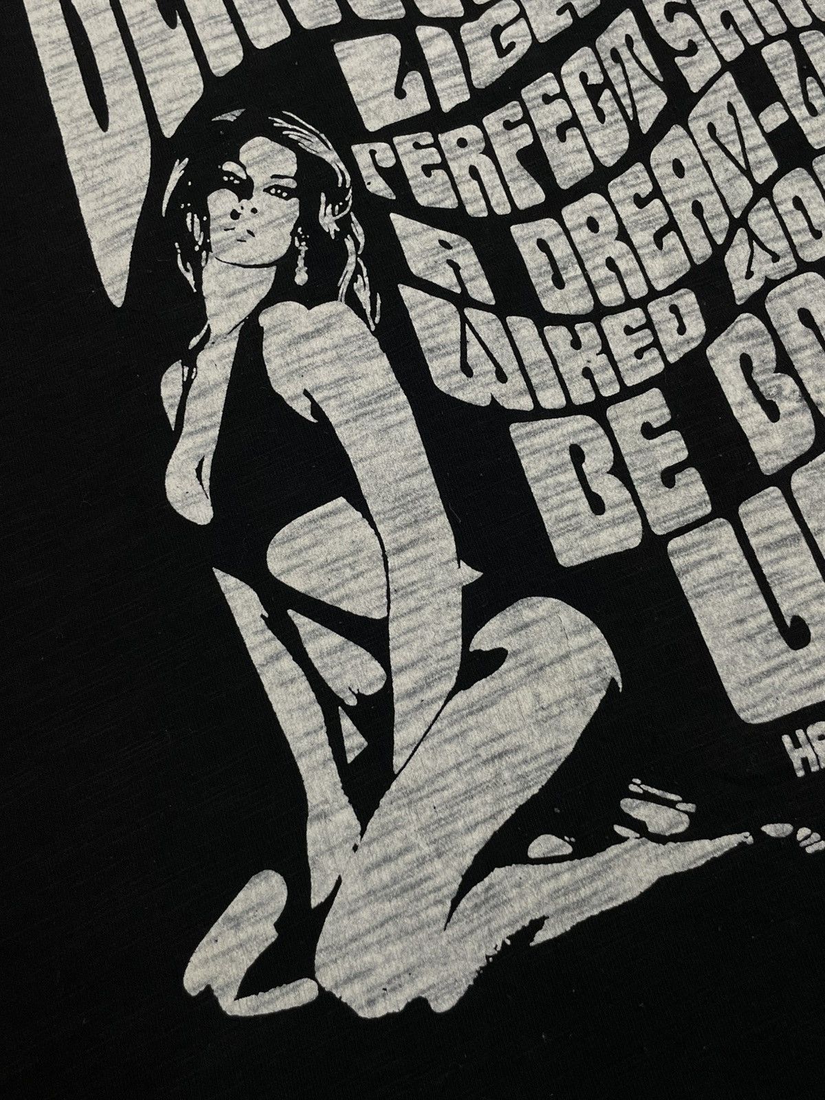 Hysteric Glamour Blue Strive Hysteric Girl Y2K Have Fortune Wording Size US L / EU 52-54 / 3 - 5 Thumbnail