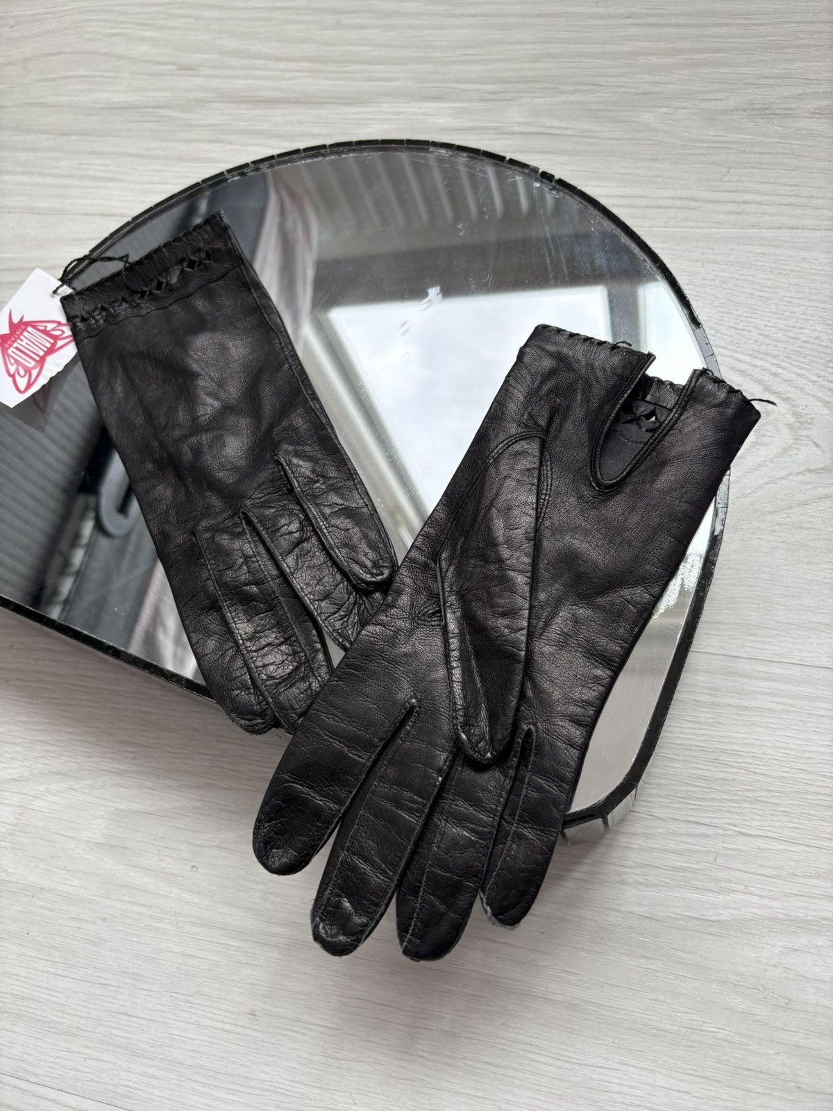 Vintage Vintage leather gloves Size ONE SIZE - 5 Thumbnail