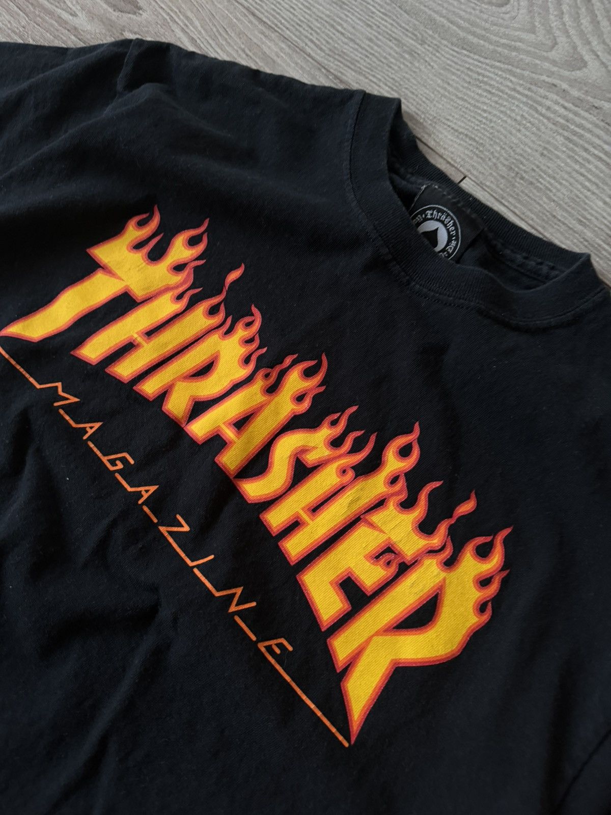 Thrasher Thrasher Flame Red Logo T-Shirt Size US M / EU 48-50 / 2 - 2 Thumbnail