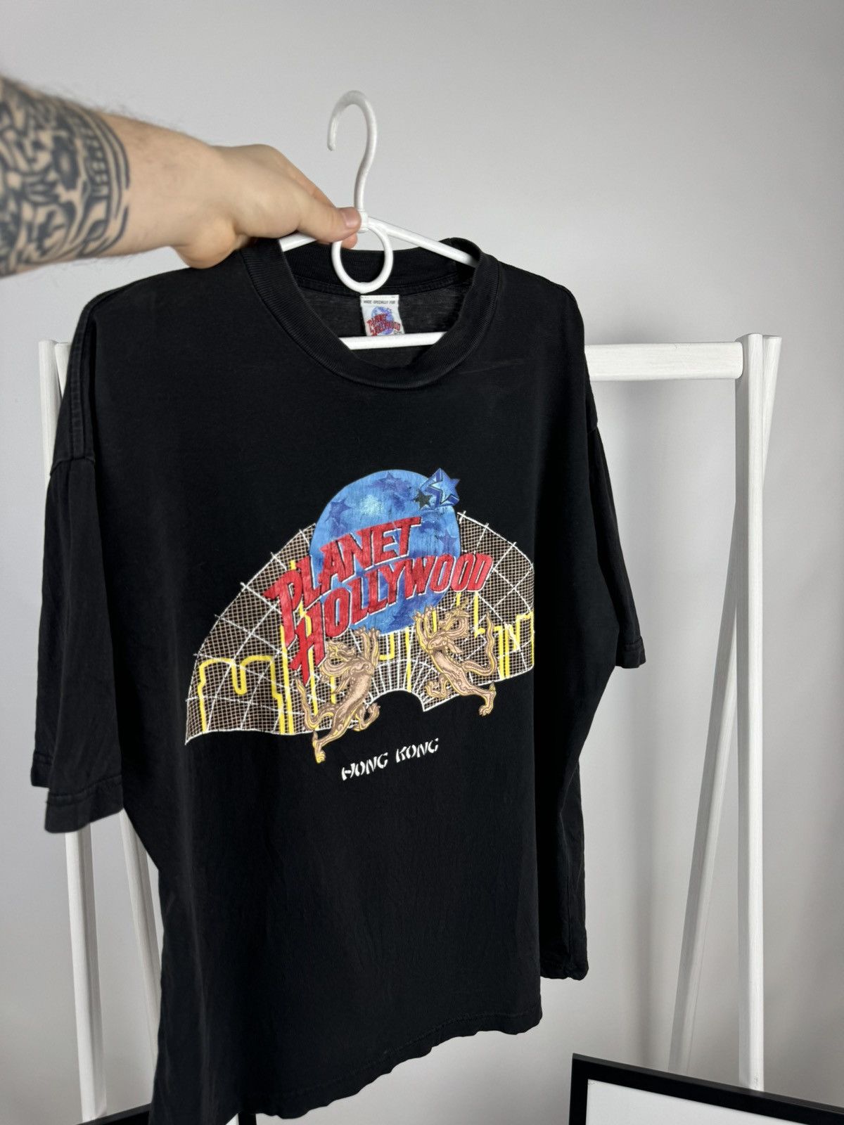 Planet Hollywood Vintage Planet Hollywood Hong Kong Tee Size US XL / EU 56 / 4 - 3 Thumbnail