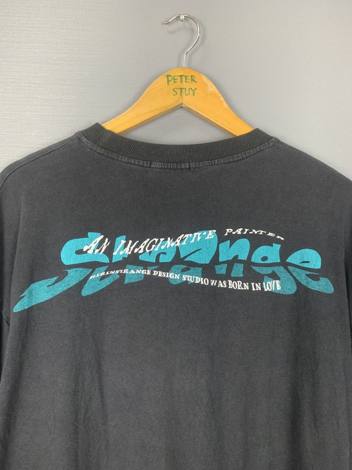 Vintage Strange - The Last Artist Overprint shirt Size US L / EU 52-54 / 3 - 7 Thumbnail