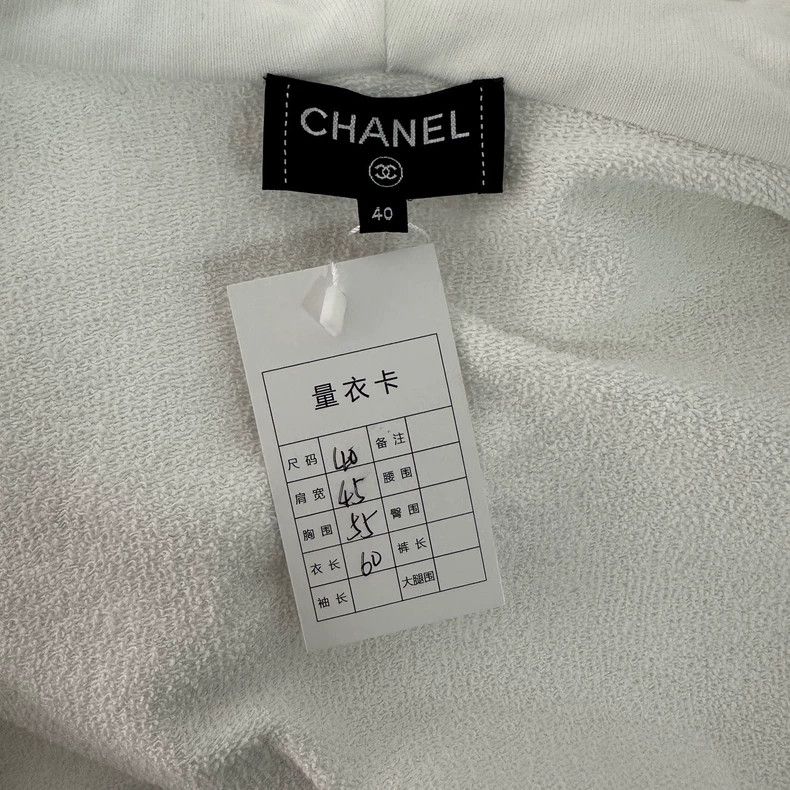 Chanel Chanel Astronaut's white loose version zipper sweatshirt Size S / US 4 / IT 40 - 5 Thumbnail