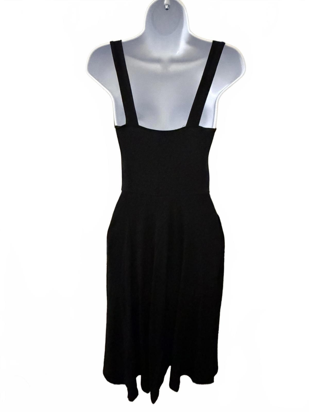 Other REFORMATION Twist-top Midi Dress in Black (SMALL) Size S / US 4 / IT 40 - 2 Thumbnail