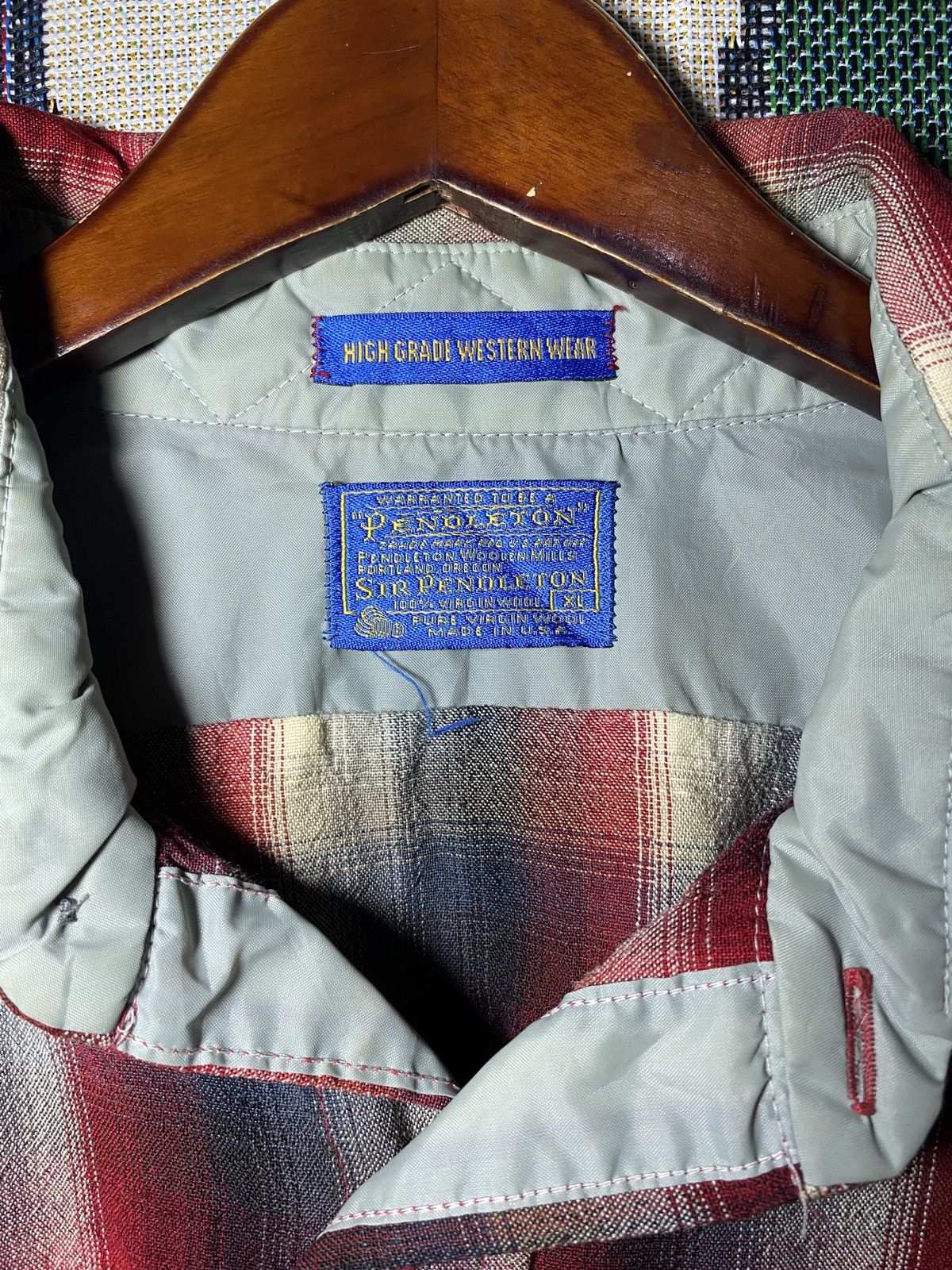 Pendleton Pendleton Vintage Veterano Rare Size US XL / EU 56 / 4 - 5 Thumbnail