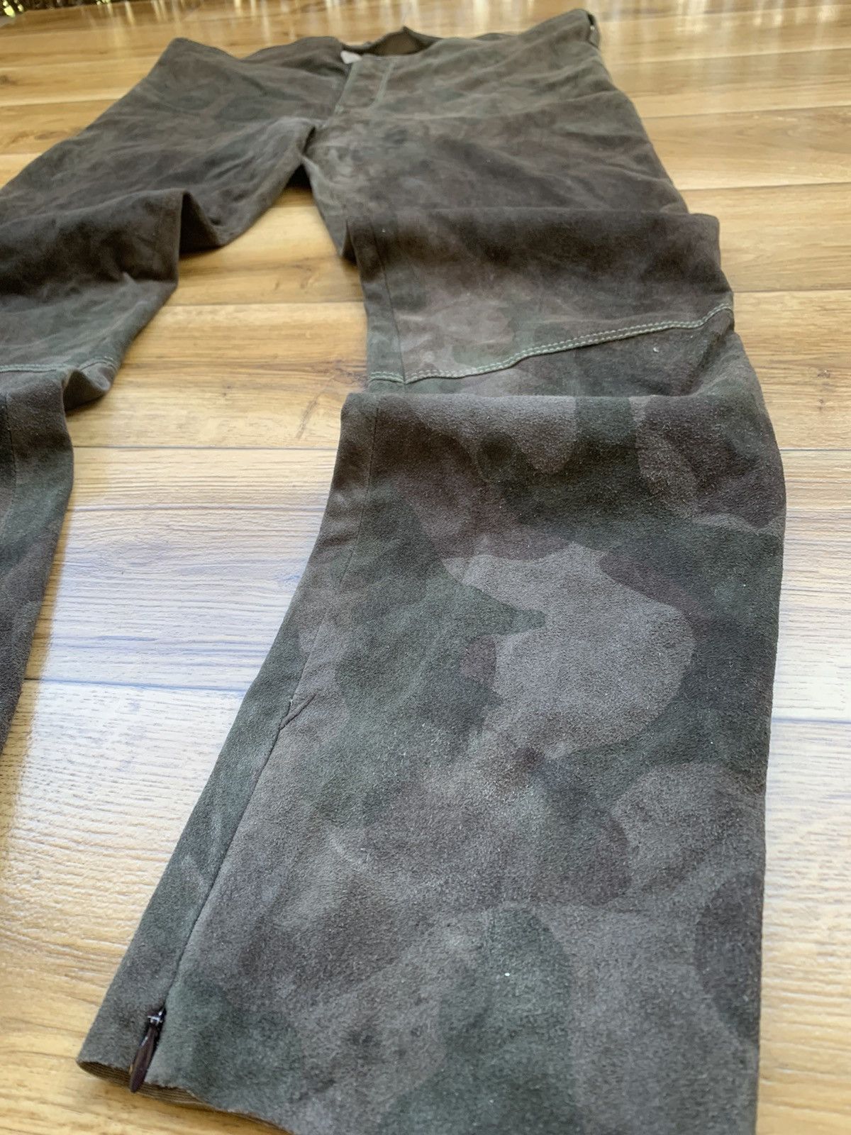 Vintage Leather Pants Italy Design