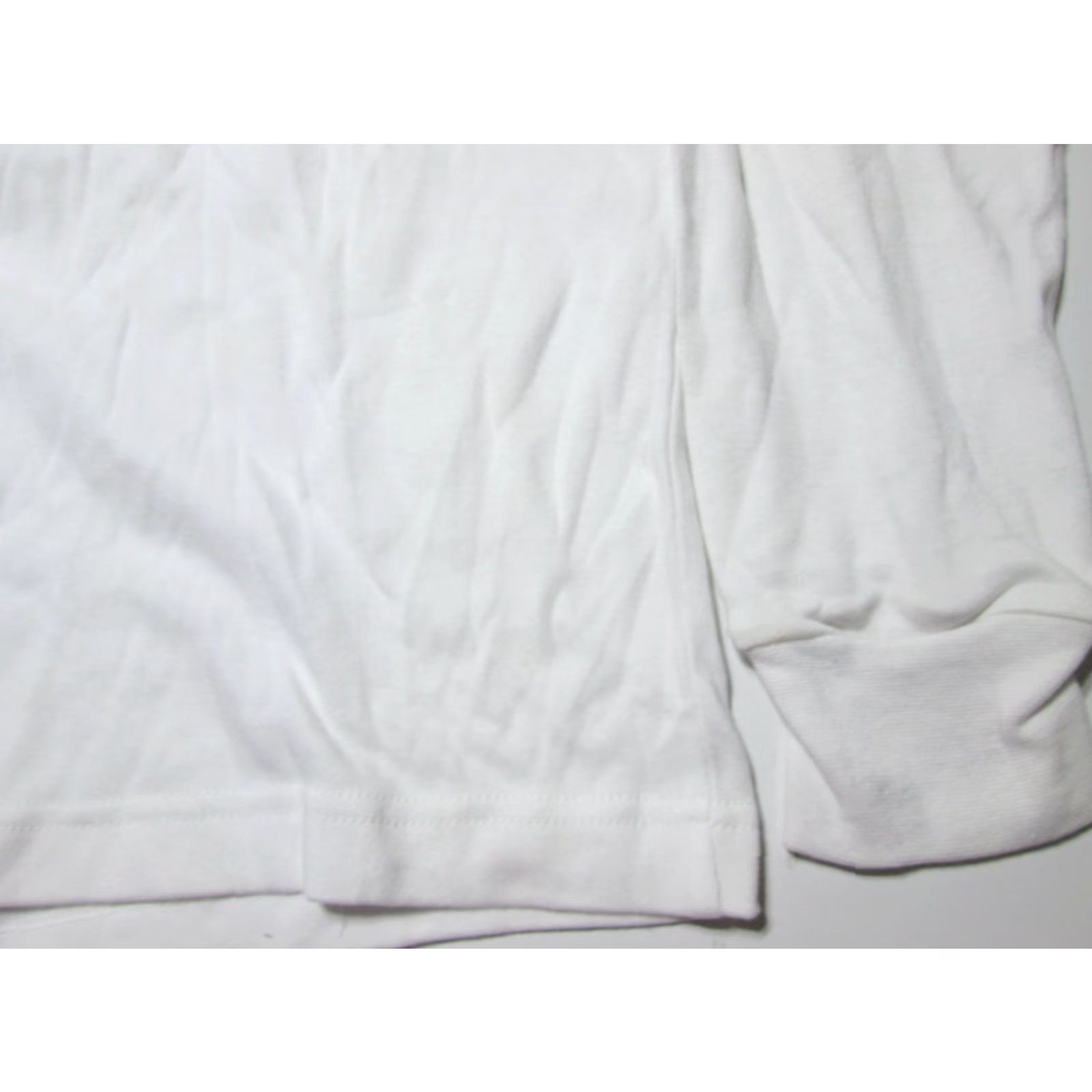 Vintage Katherine Bishop Sweatshirt Women M White Long Sleeve Turtleneck Cotton Blend Pullover NWT Size M / US 6-8 / IT 42-44 - 3 Thumbnail