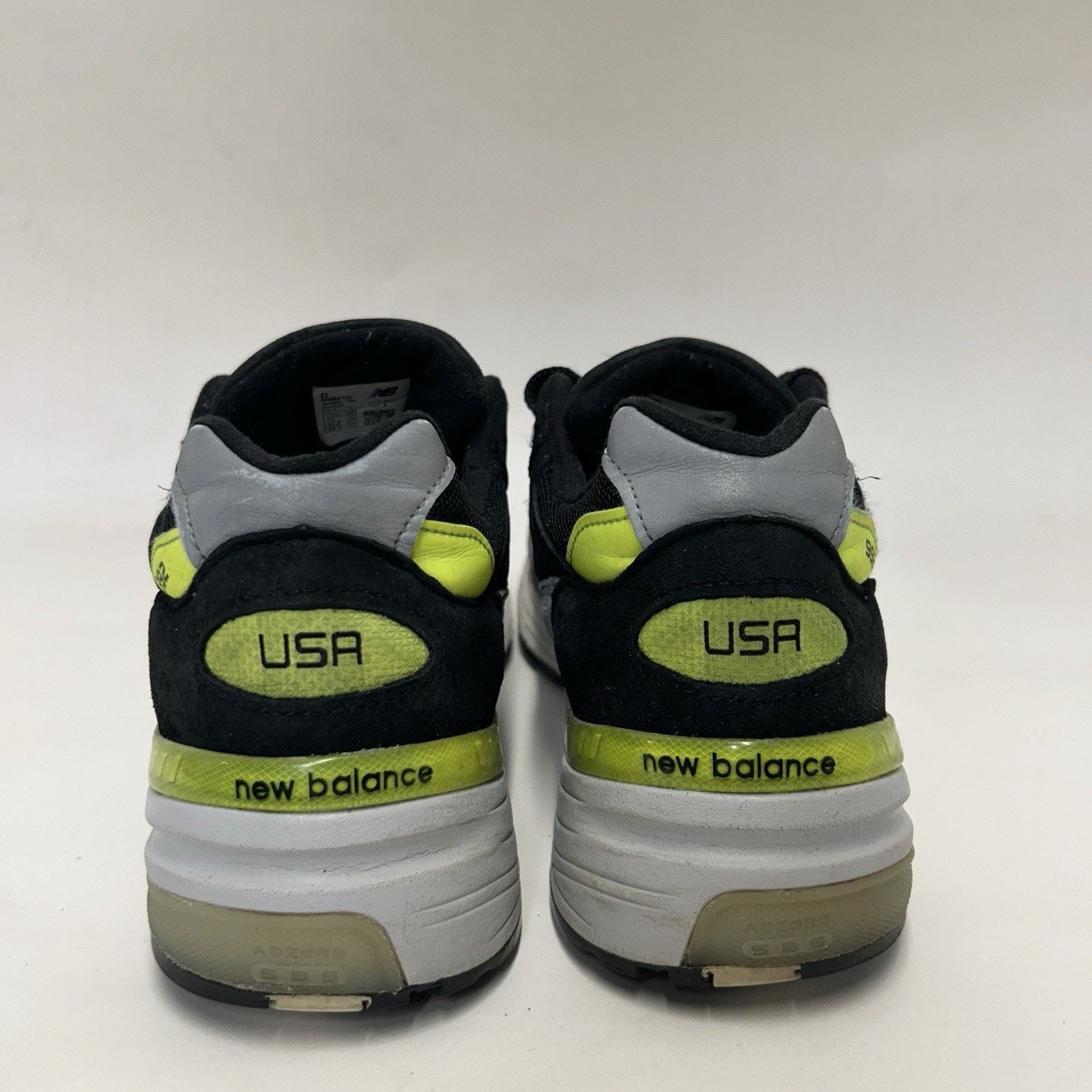 New Balance New Balance 992 Made In USA “Black/Grey/Volt” M992TQ Size US 10.5 / EU 43-44 - 5 Thumbnail