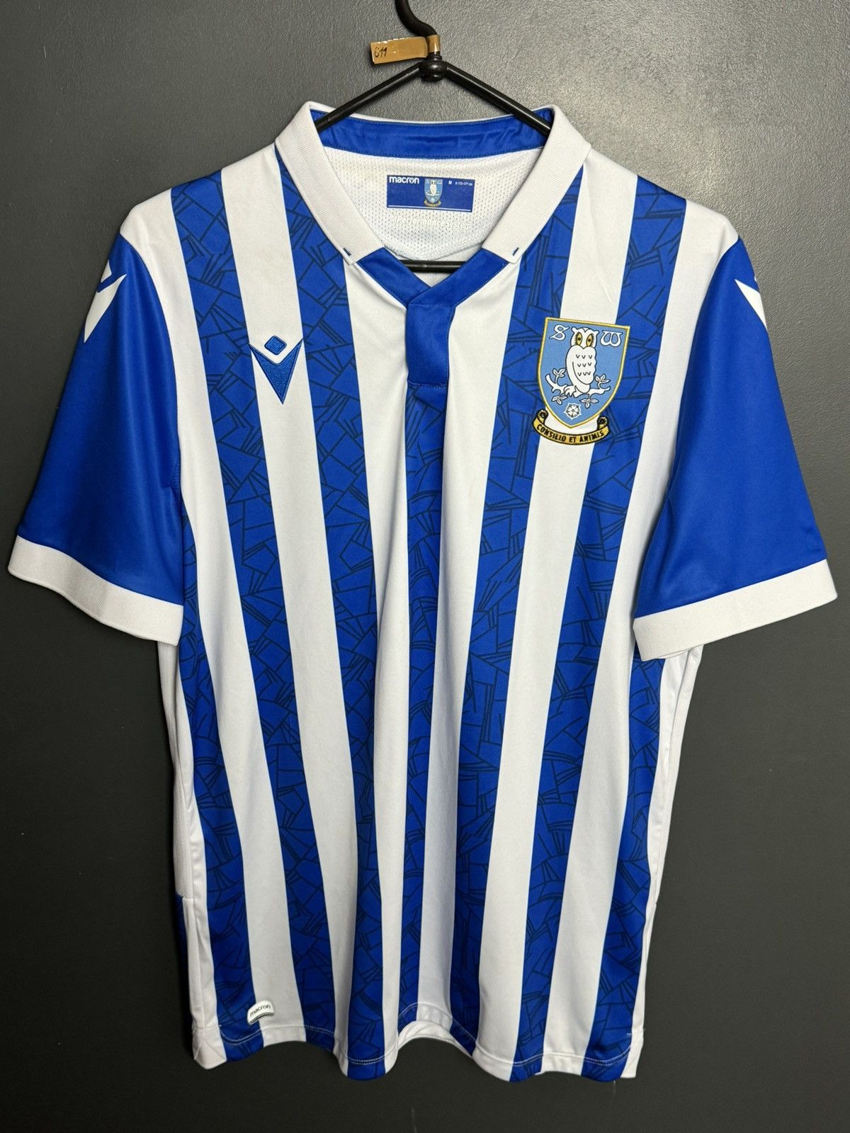 Macron Sheffield Wednesday 21/22 Home Football Jersey Size US M / EU 48-50 / 2 - 1 Thumbnail