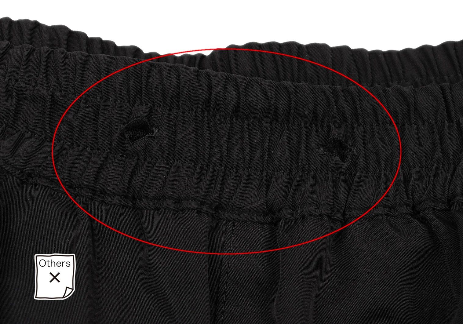 Junya Watanabe Side-Line Contrast Poly Pants in Black, Size M Size US 34 / EU 50 - 3 Thumbnail