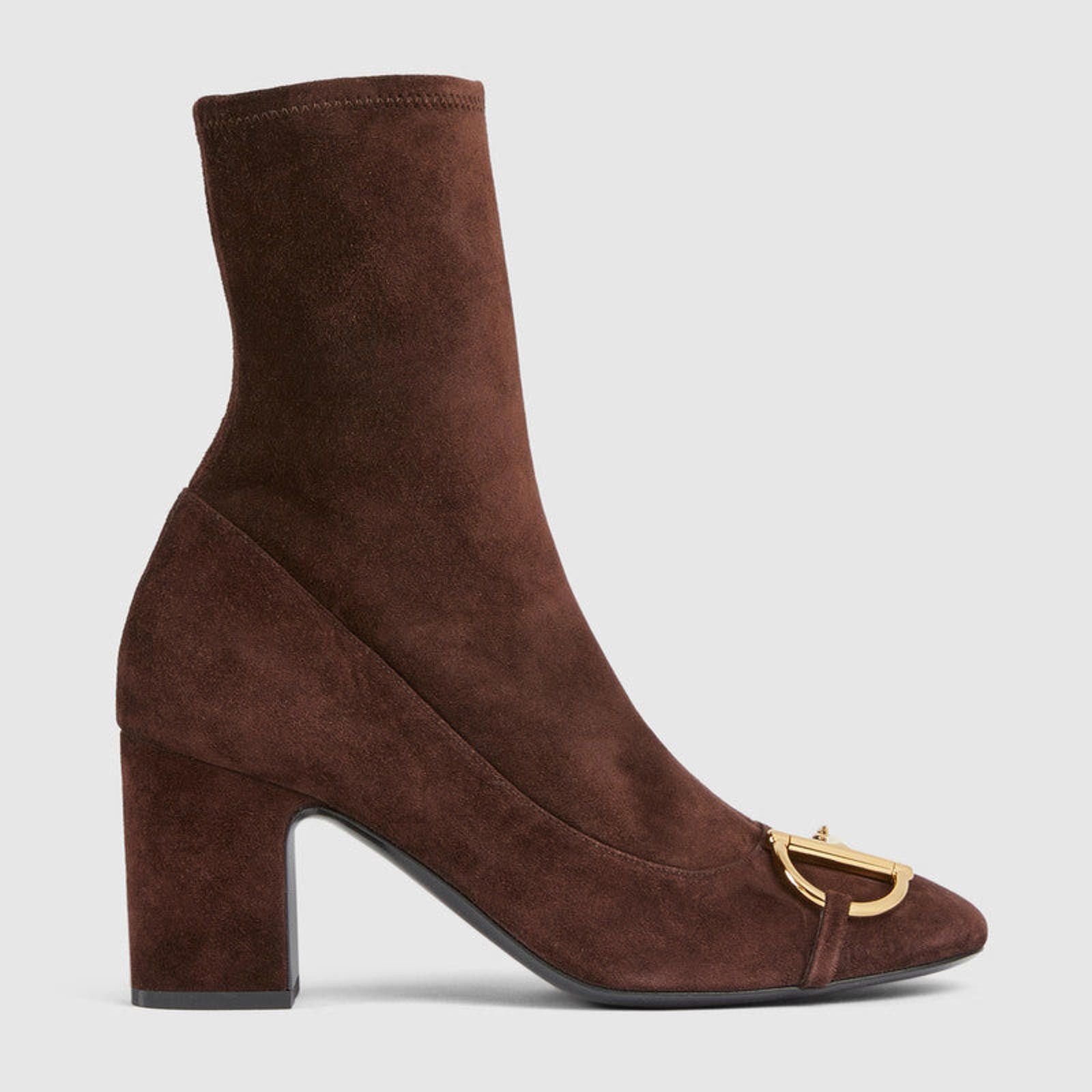 Gucci Gucci Half Horsebit Ankle Boots Size US 7.5 / IT 37.5 - 1 Thumbnail