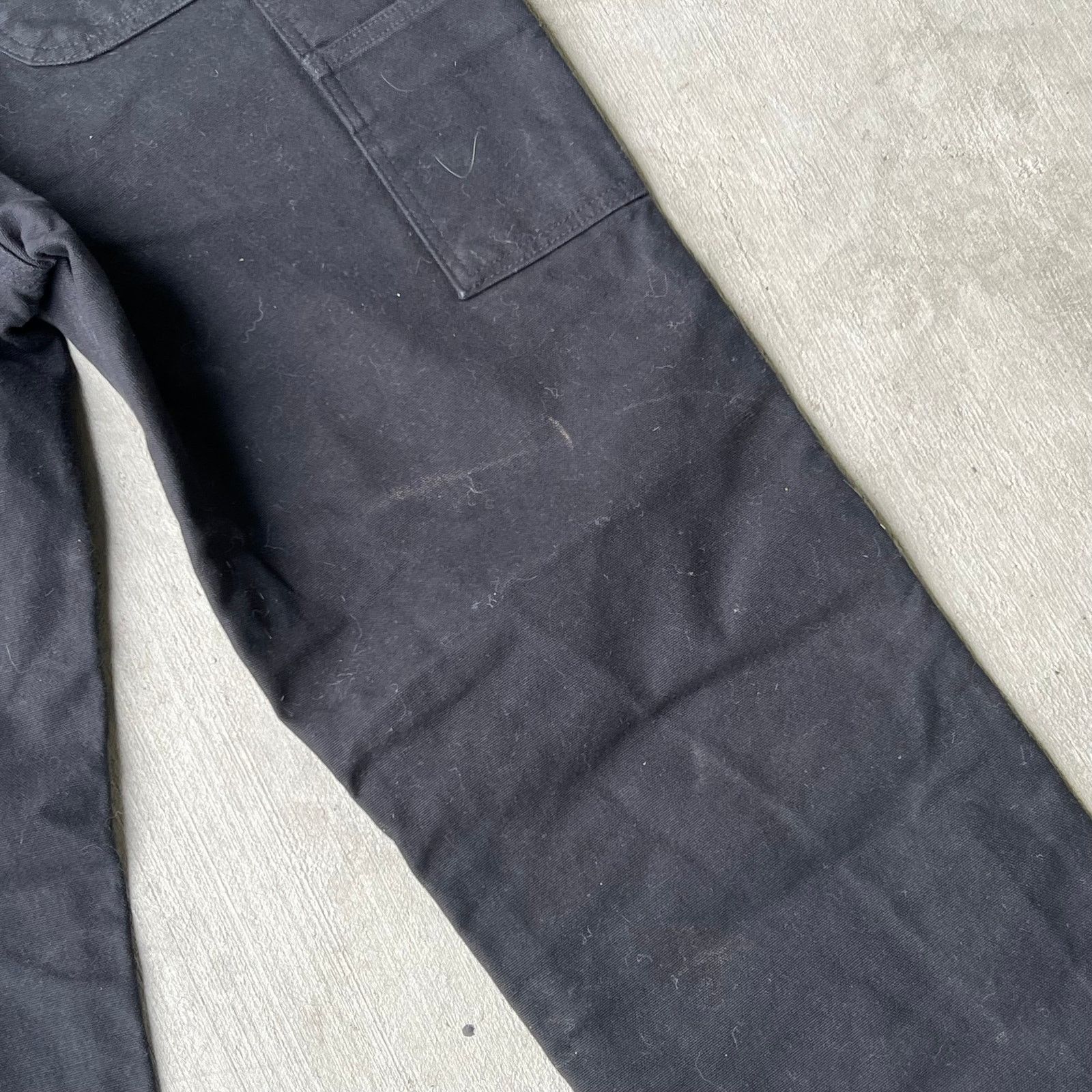 Carhartt × Vintage Carhartt black double knee work wear carpenter pants Size US 31 - 12 Thumbnail