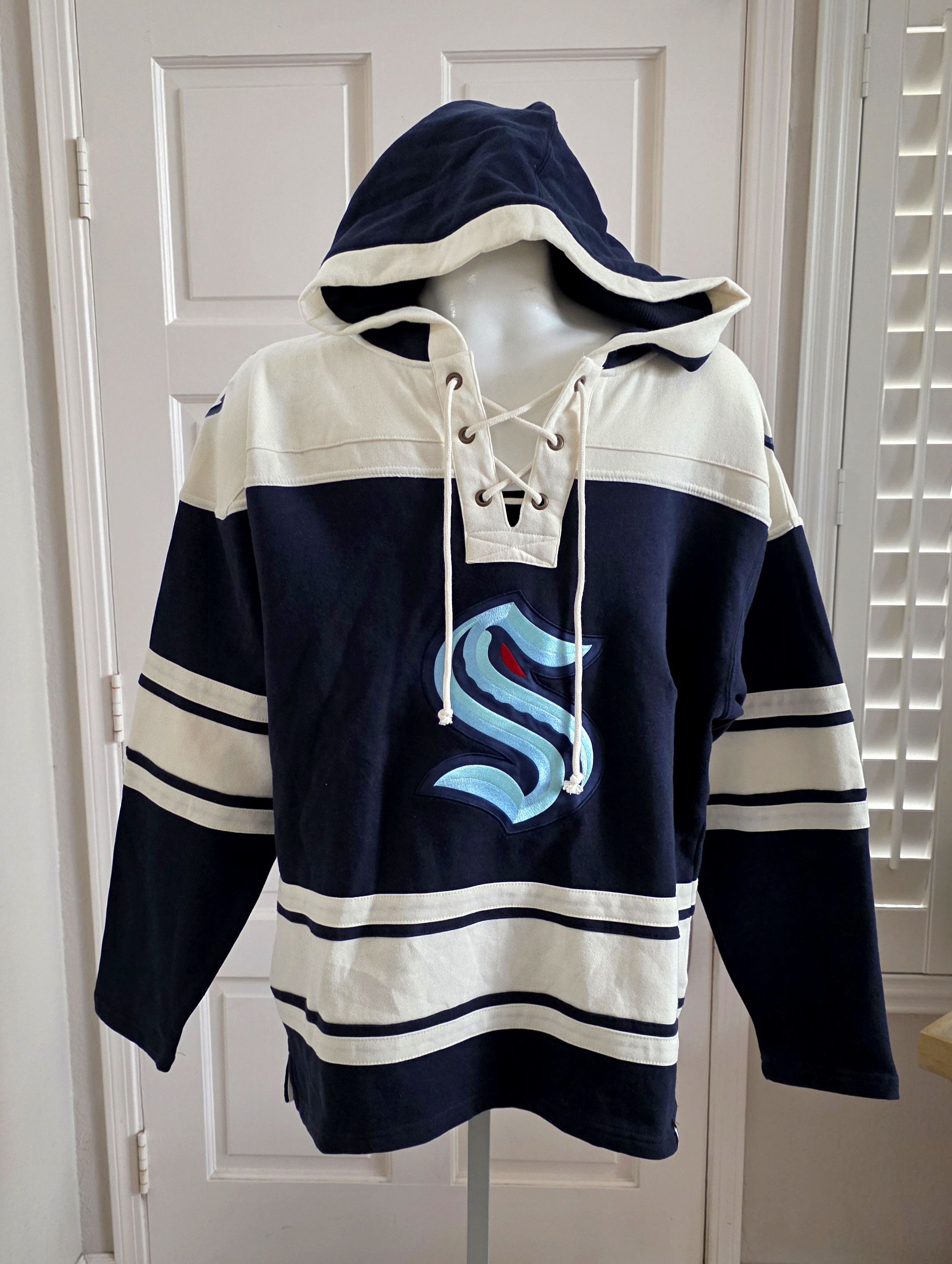 47 Brand NHL Hockey Official 47 Brand Seattle Kraken Deep Sea Large Size US L / EU 52-54 / 3 - 1 Thumbnail