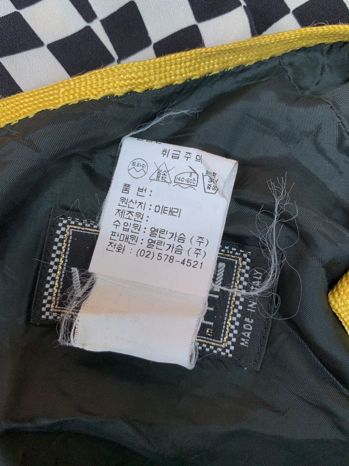 Versace × Vintage F/W 1995 checkerboard very rare Size S / US 4 / IT 40 - 12 Thumbnail