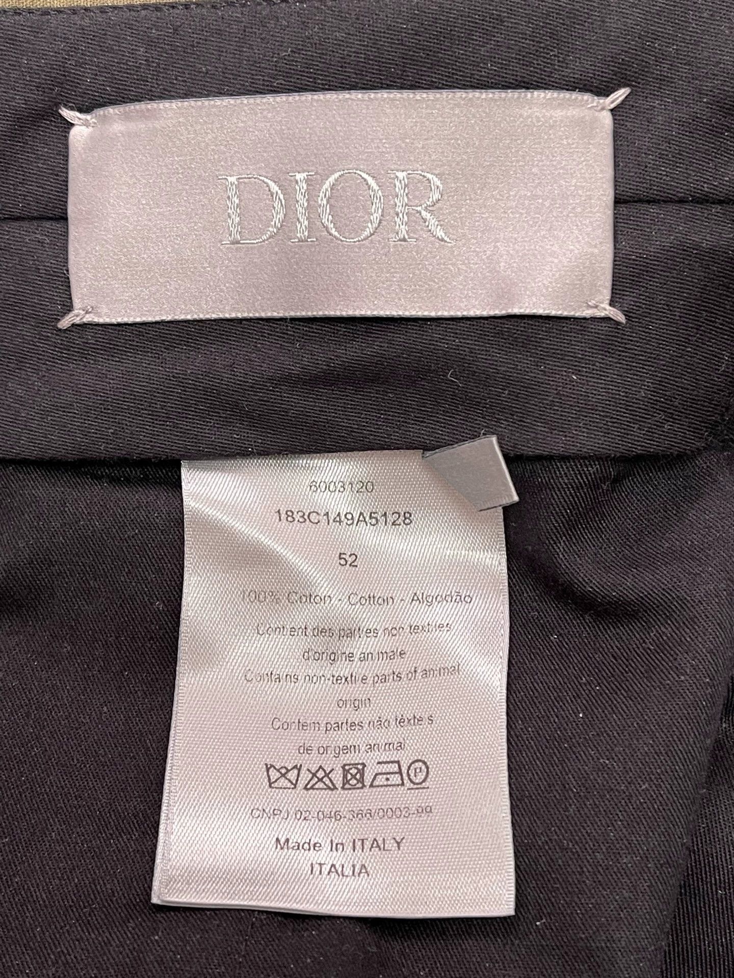 Dior Dior Basic Casual Pants Olive 52 Size US 36 / EU 52 - 4 Thumbnail