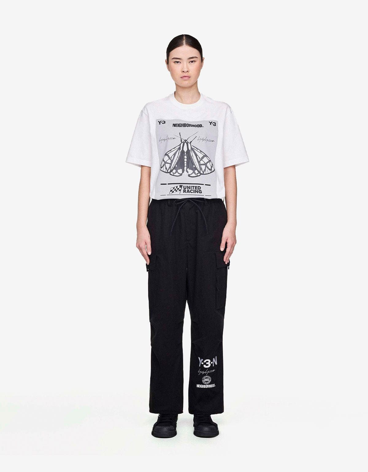 Y-3 Y-3 Neighborhood White Graphic T-Shirt Size US S / EU 44-46 / 1 - 9 Thumbnail