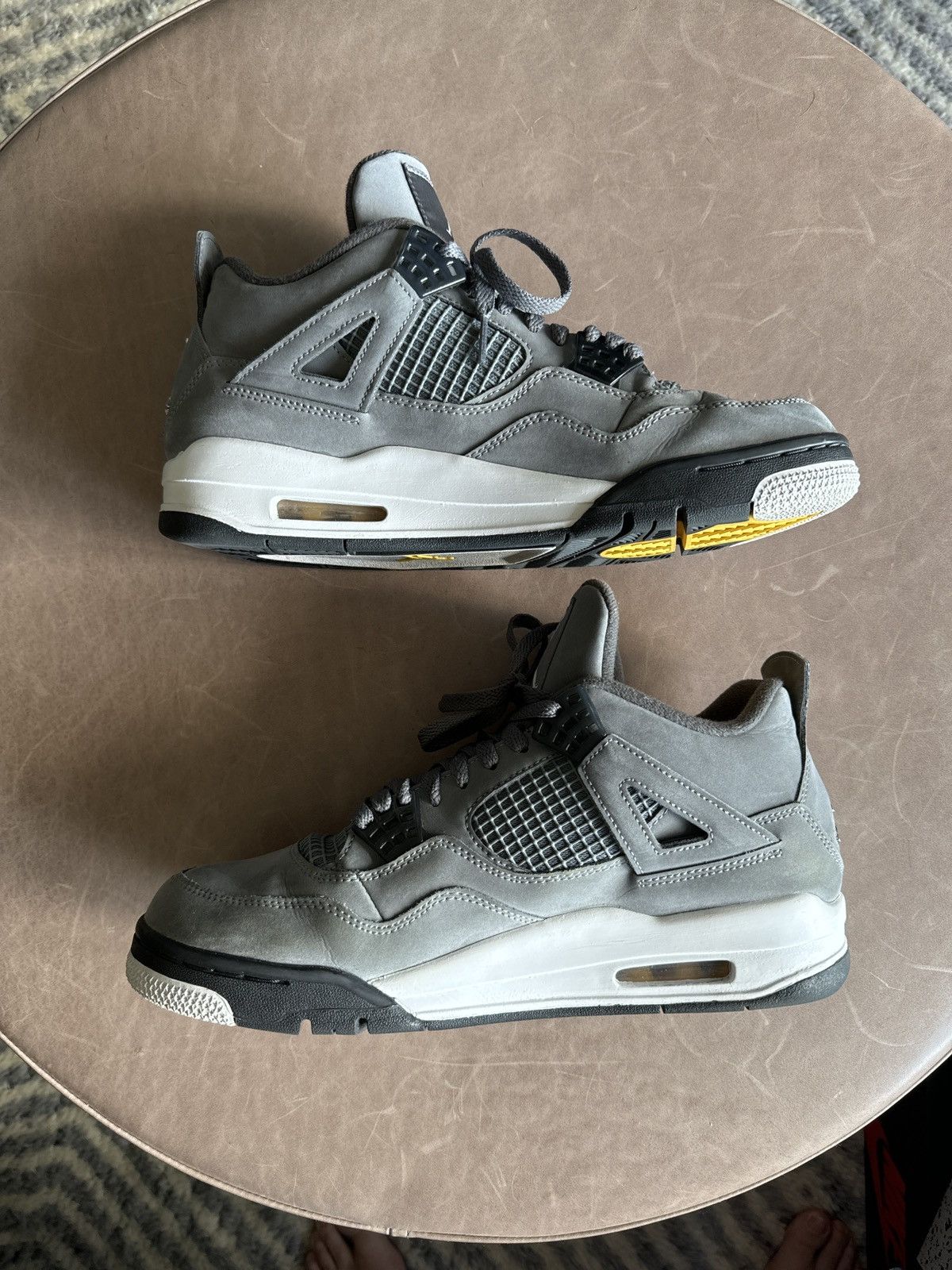 Jordan Brand Air Jordan 4 Retro Sneakers in Cool Gray w Box Men s 9.5 Grailed