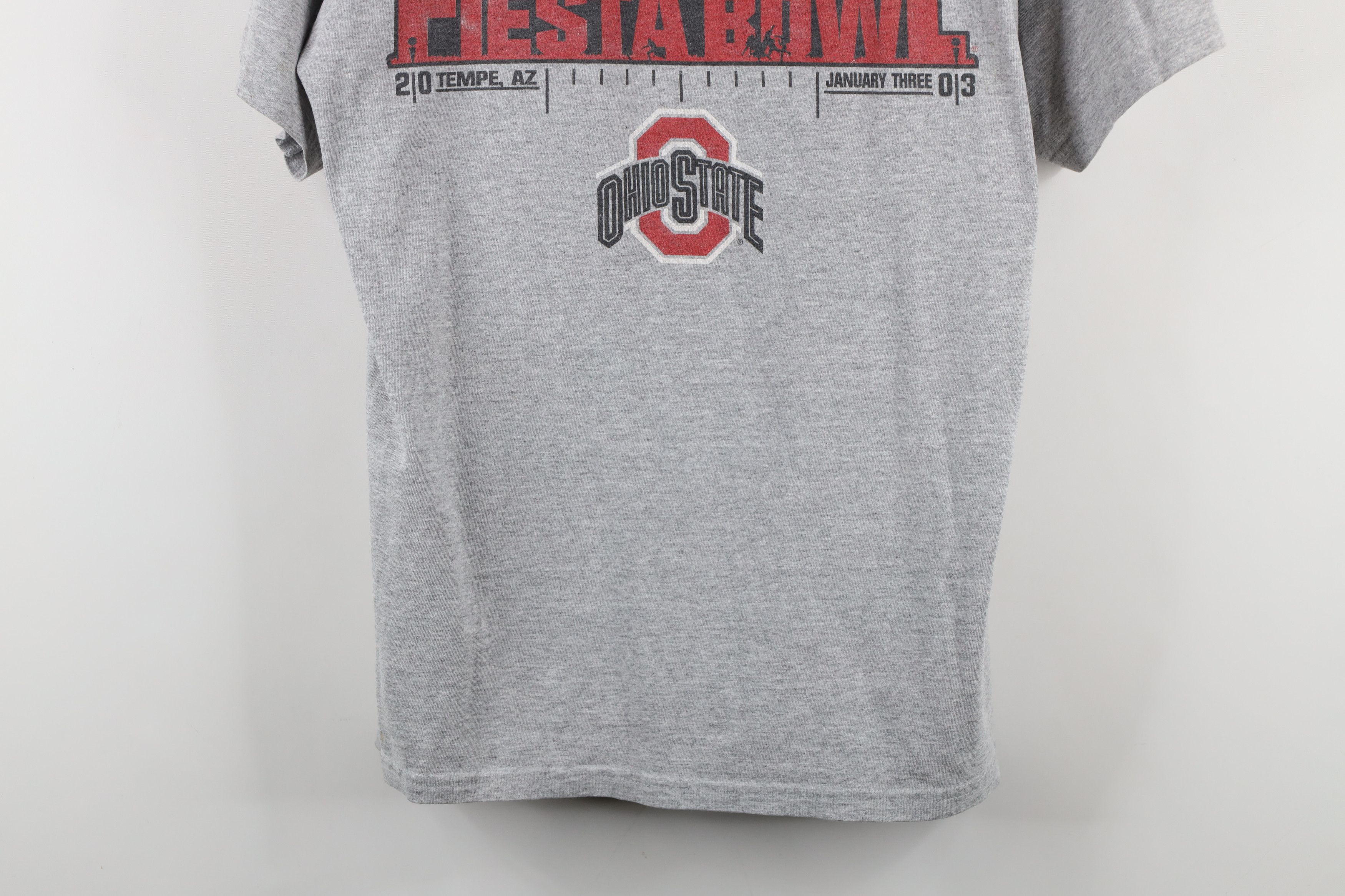 Nike × Vintage Vintage Nike Swoosh Ohio State University Football T-Shirt Size US M / EU 48-50 / 2 - 3 Thumbnail