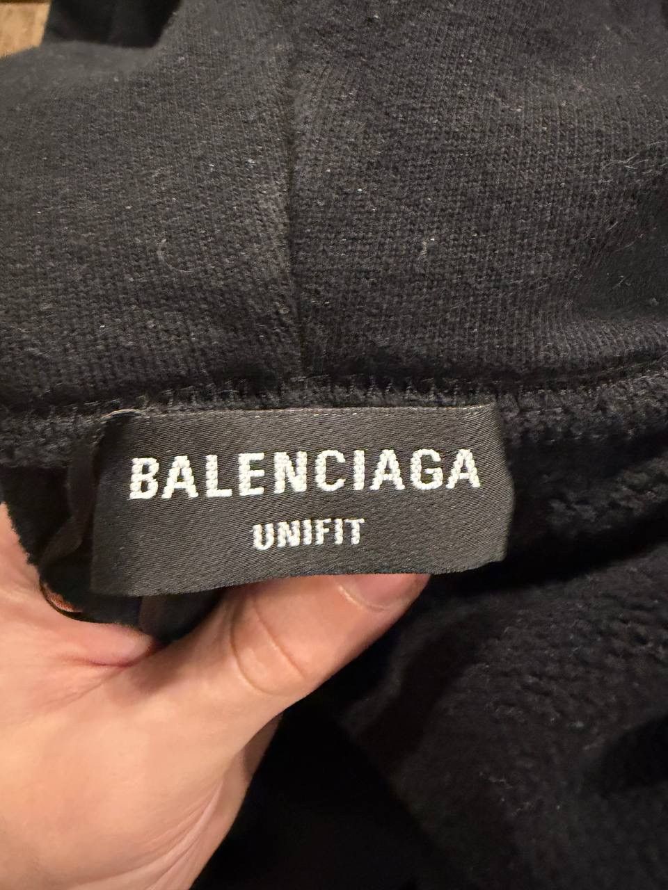 Balenciaga Balenciaga blurry logo printed hoodie Size US XS / EU 42 / 0 - 3 Thumbnail