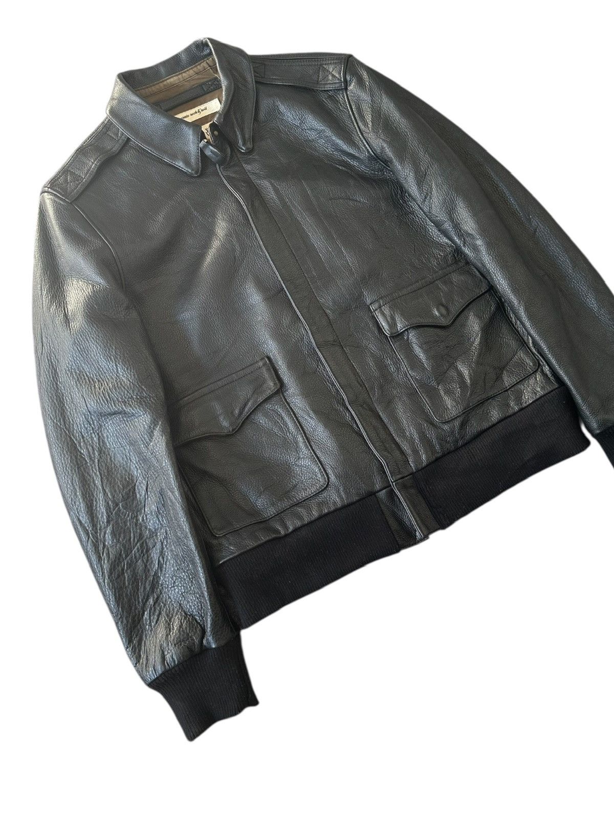 Japanese Brand × Vivastudio 🔥Rare🔥 Viva Studio Corporate Rock & Roll leather jacket Size US M / EU 48-50 / 2 - 4 Thumbnail