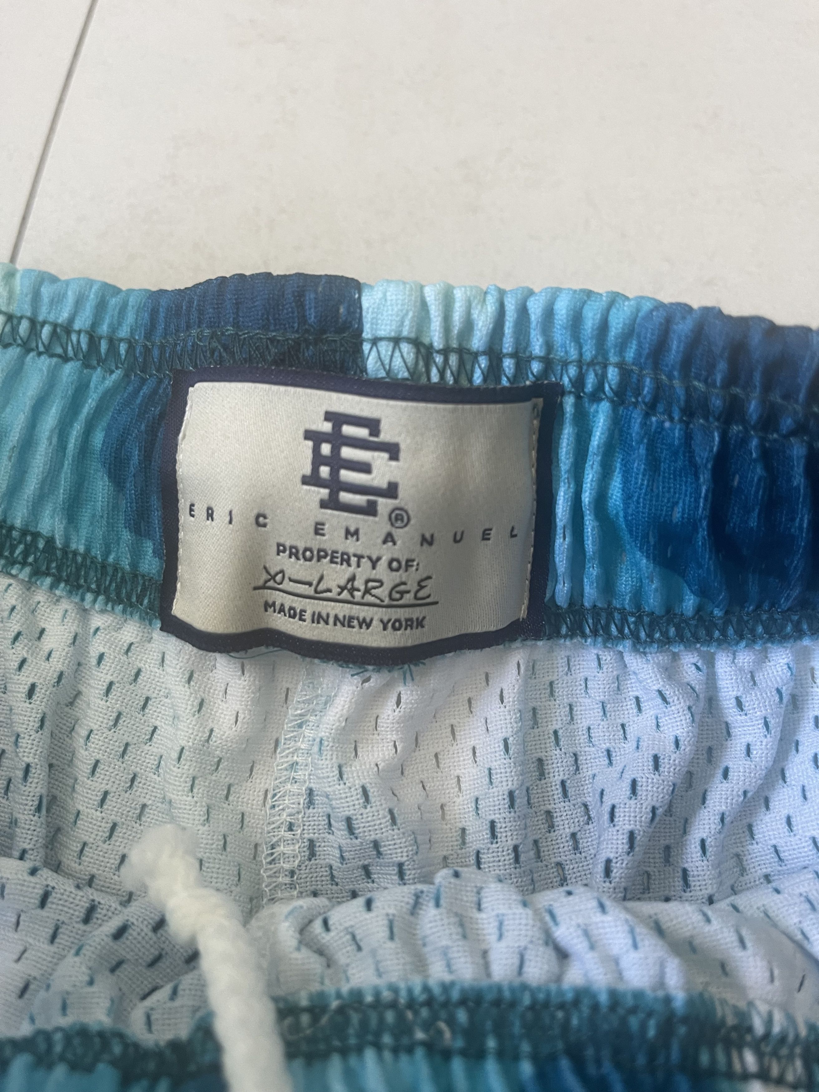 Eric Emanuel Eric Emanuel EE Basic Short - Circles Blue XL Size US 35 - 2 Thumbnail