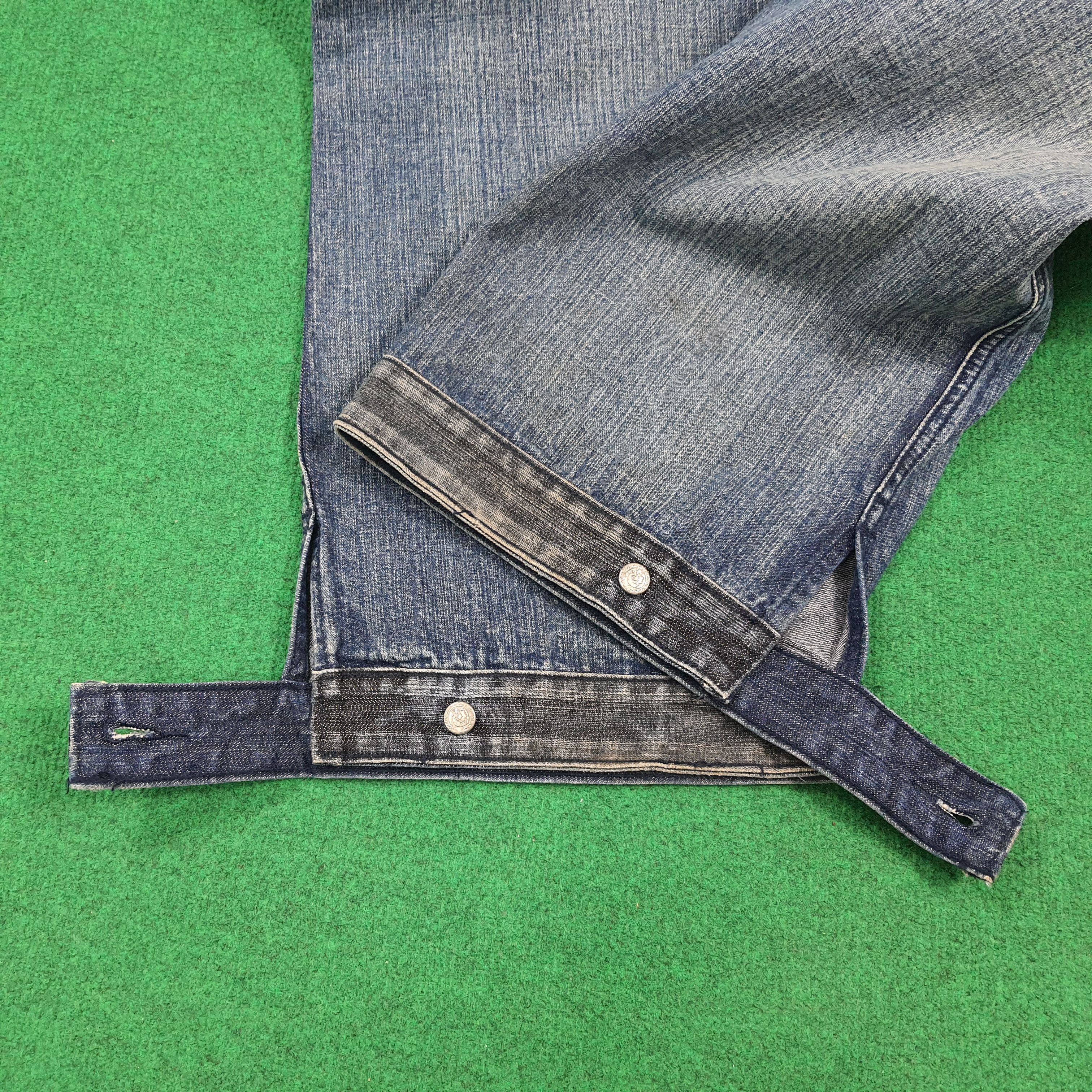 Diesel Vintage Diesel Industry Rabox Panelled Jeans GRUNGE C297N21 Size US 34 / EU 50 - 7 Thumbnail