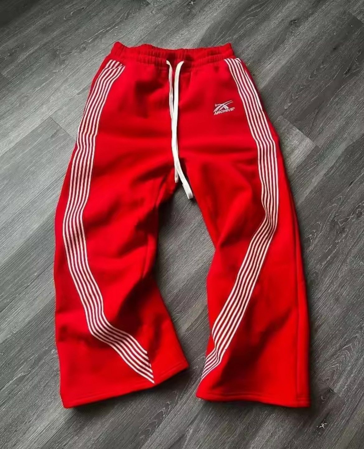 Other Straight Pants Unisex Sports Waist Drawstring Pants Size 42" / US 20 - 2 Thumbnail