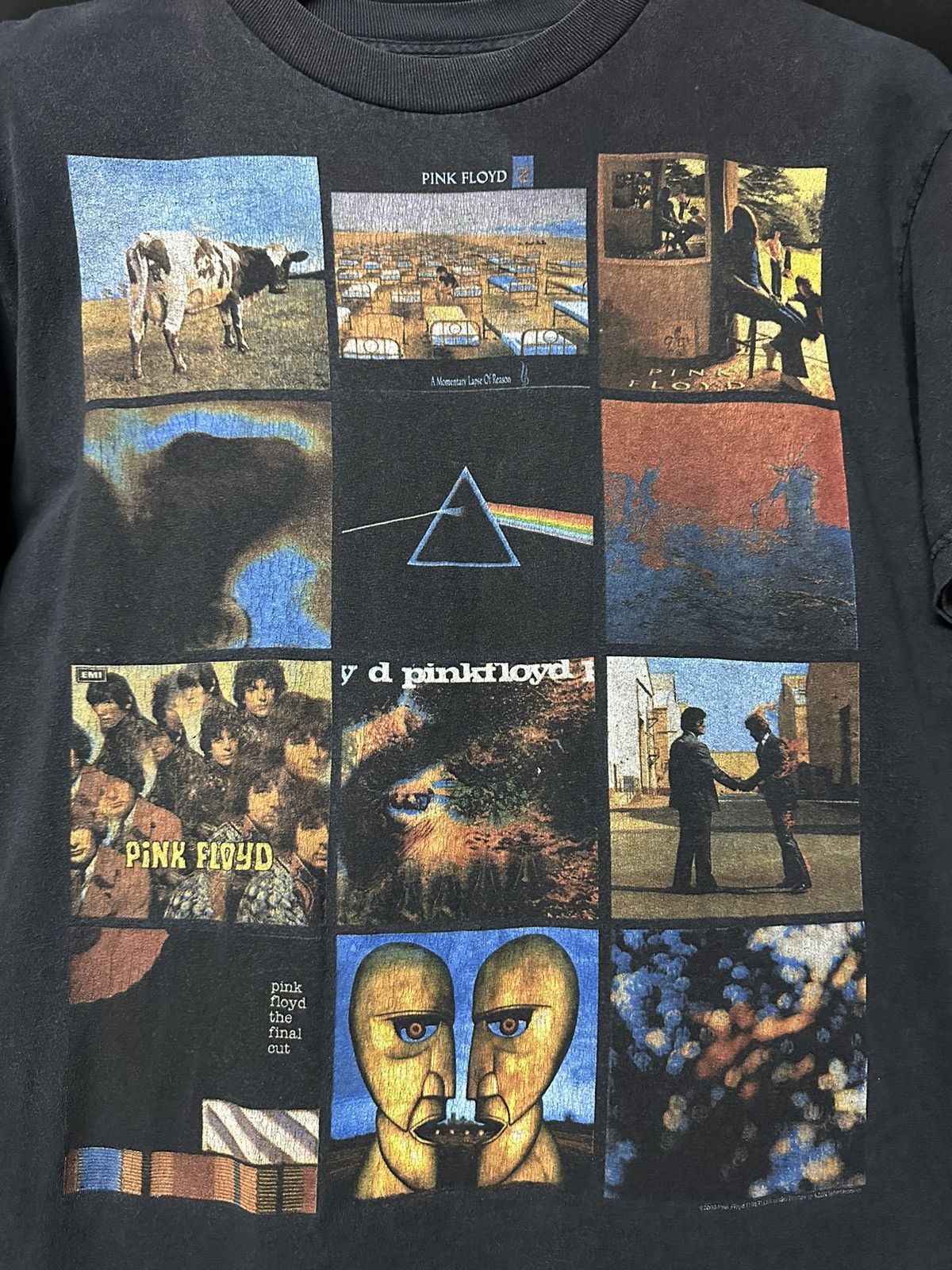 Band Tees × Vintage Vintage Pink Floyd Faded Tee Size US M / EU 48-50 / 2 - 2 Thumbnail