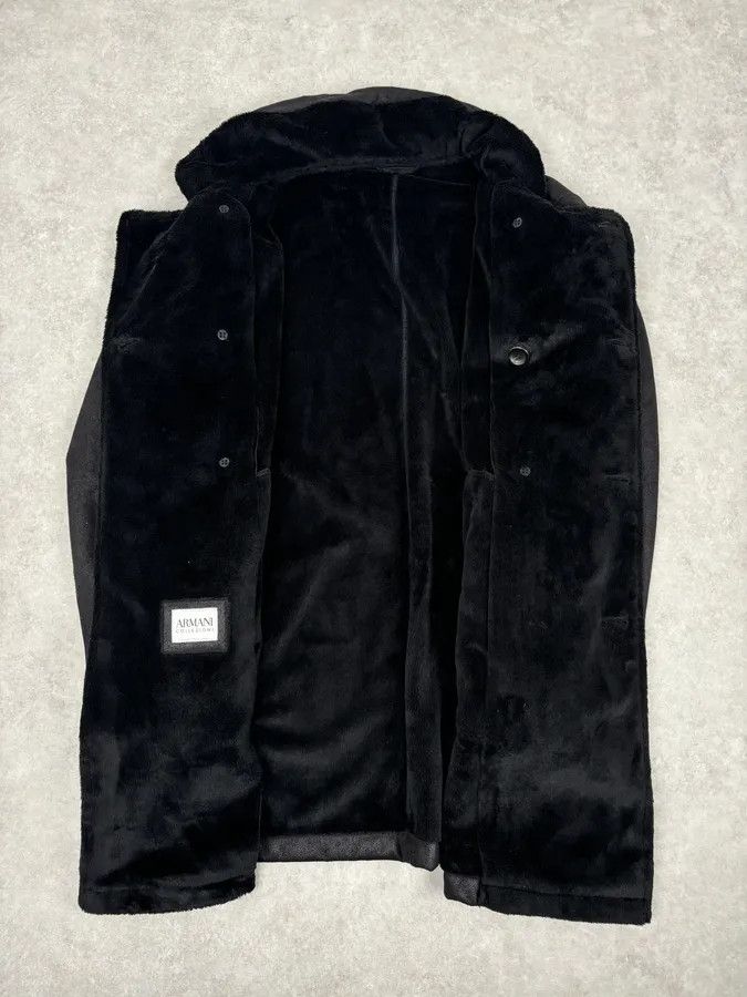Armani Collezioni Armani Collezioni Black Double-Breasted Caban Coat Size US M / EU 48-50 / 2 - 8 Thumbnail