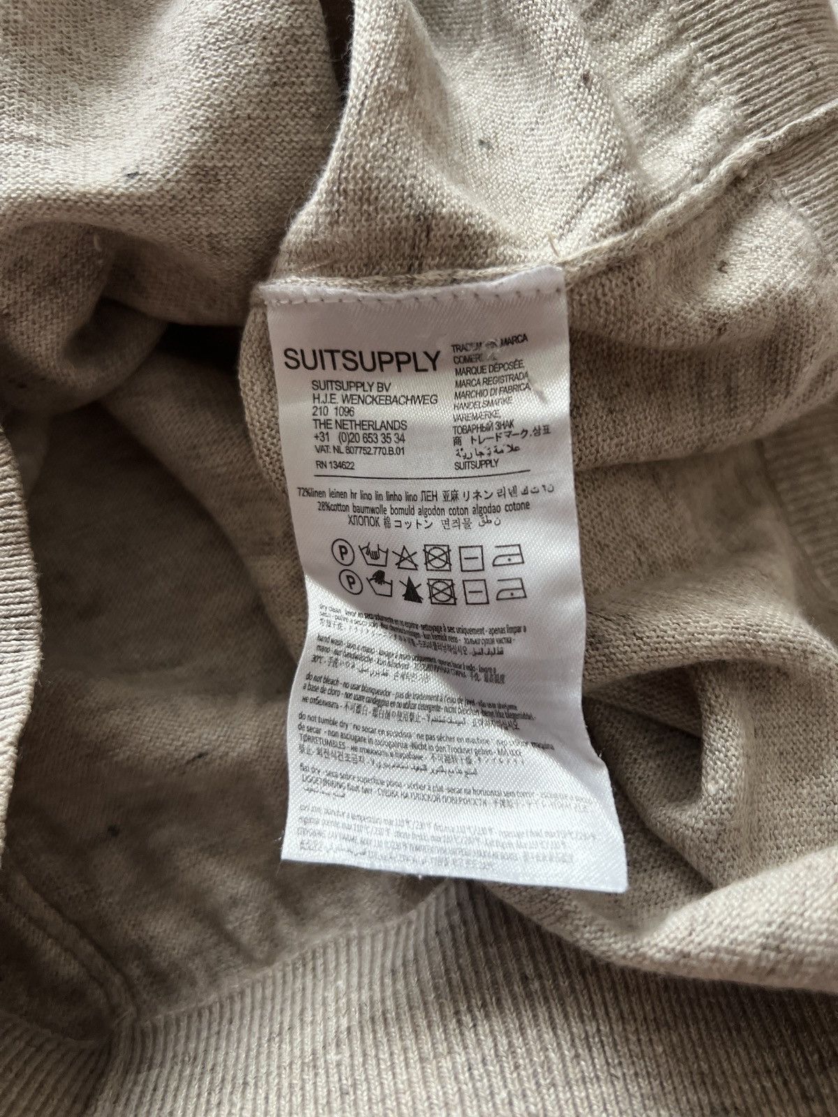 Suitsupply 🔥🔥 Suitsupply Linen Cotton Sweater Size US S / EU 44-46 / 1 - 6 Thumbnail