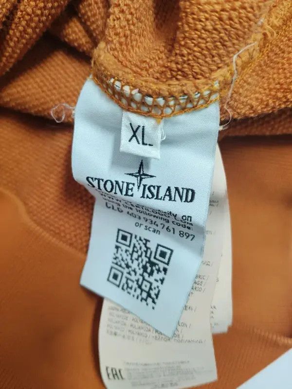 Stone Island Stone Island Casual Crewneck Sweatshirt in Dark Orange -250 Size US XL / EU 56 / 4 - 3 Thumbnail