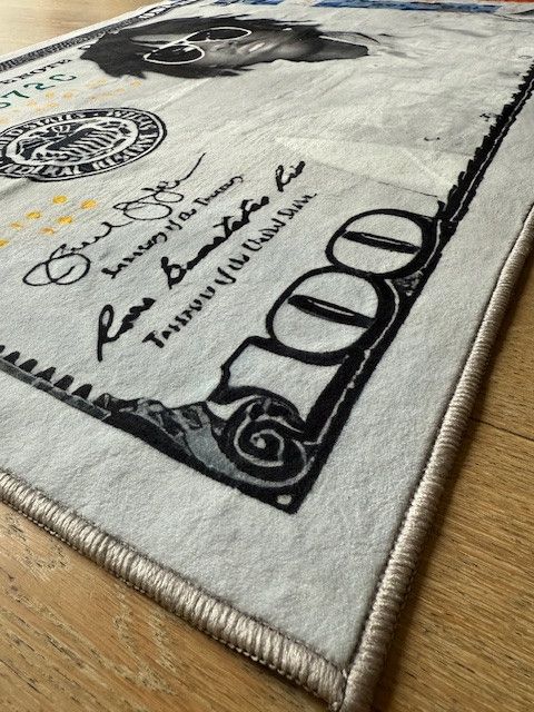 Handmade Chief Keef 100$ Rug Size ONE SIZE - 4 Thumbnail