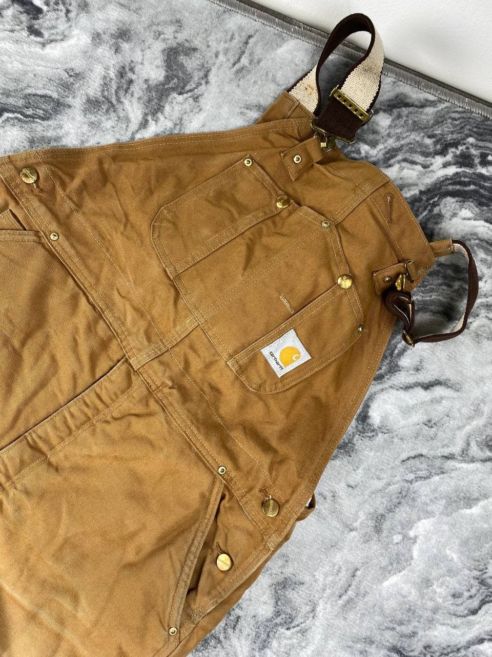 Carhartt Vintage Carhartt Overalls Double Knee Carpenter 00s Men Size US 38 / EU 54 - 4 Thumbnail