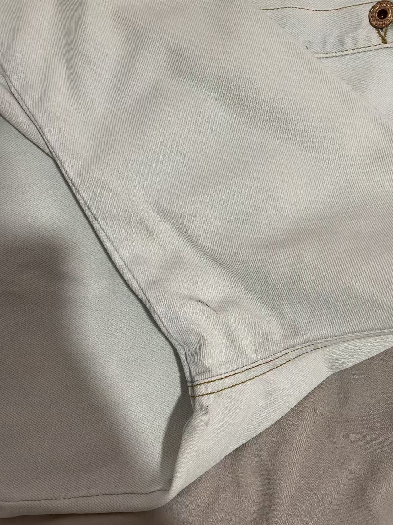 Off-White SS16 Eagle Embroidered Bleached Denim Overshirt Size US L / EU 52-54 / 3 - 6 Thumbnail