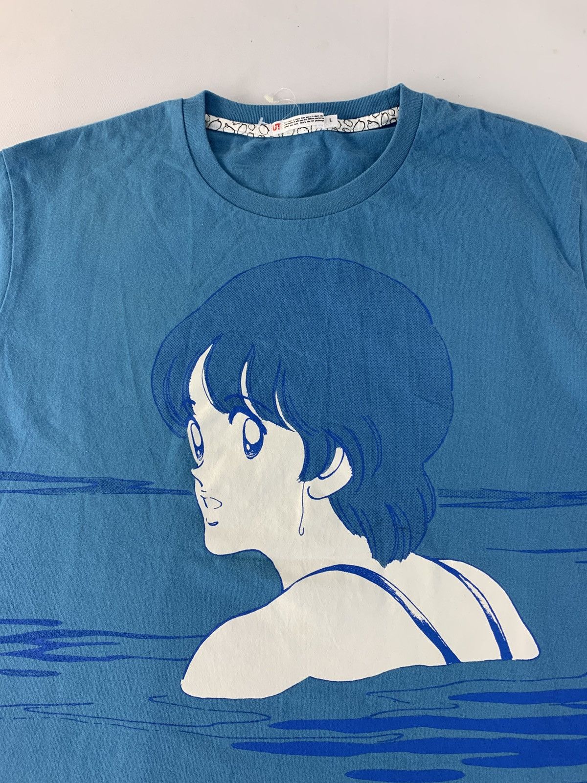 Anime Rough Swim Mitsuru Adachi Shogakukan Manga Graphic Tee Size US M / EU 48-50 / 2 - 3 Thumbnail
