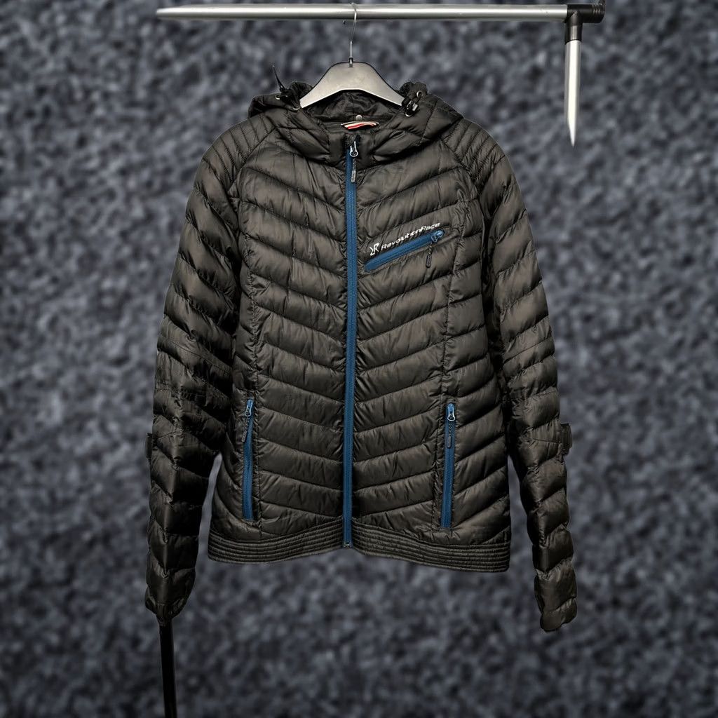 Vintage Revolution Race RVRC Mens Quilted Puffer Jacket L Black Jacket Mens Size US L / EU 52-54 / 3 - 1 Thumbnail