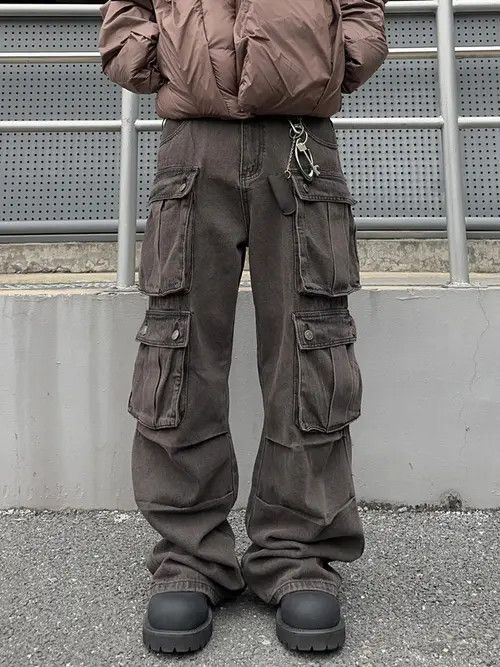 Vintage Yoshiko x Kanou Cargo Wide Leg Pants Size US 32 / EU 48 - 7 Thumbnail
