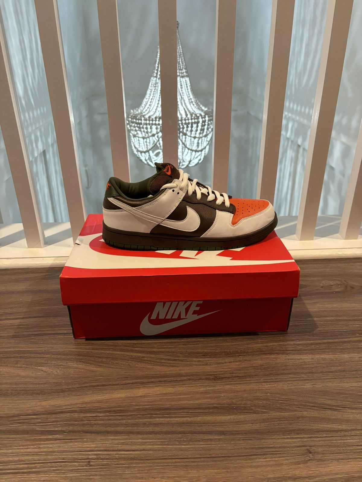 Nike FREE SHIPPING VERY RARE Ooompa Loompa Nike Dunk SB Size US 11 / EU 44 - 1 Thumbnail