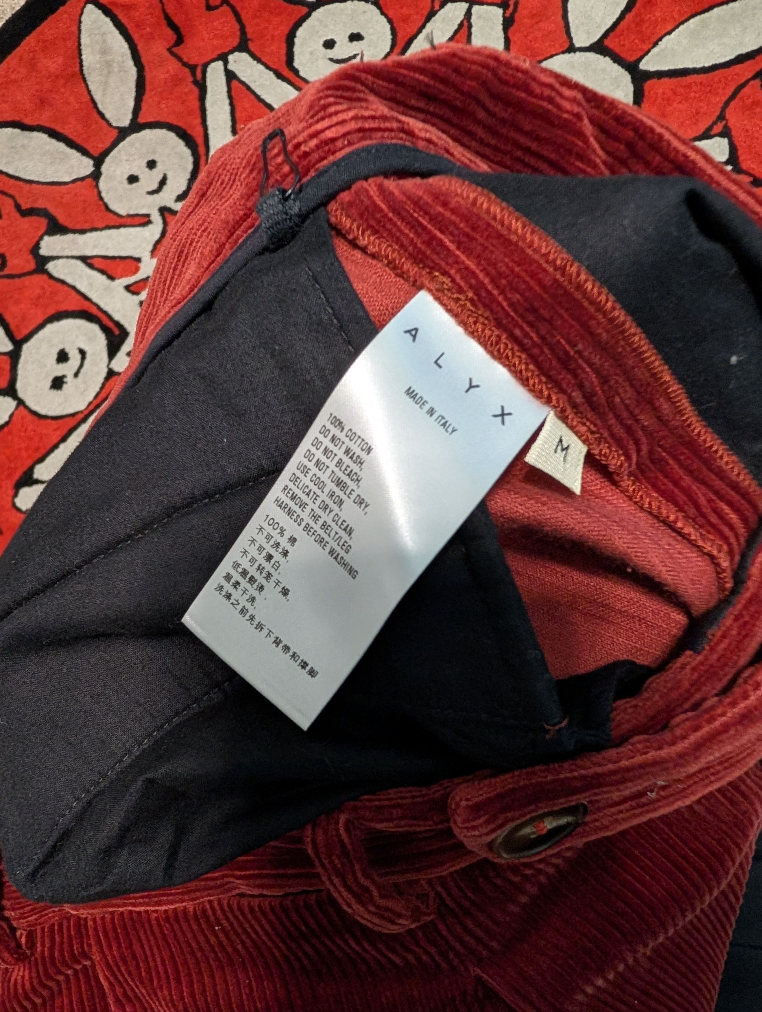 Alyx Alyx Bondage Corduroy Pants Size US 28 / EU 44 - 5 Thumbnail
