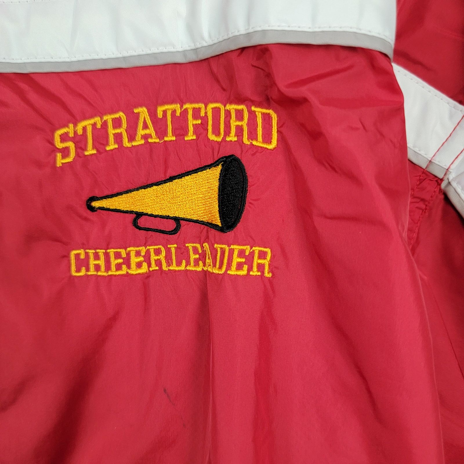 Adidas Vintage Stratford Cheerleader Adidas Windbreaker - Size L Size L / US 10 / IT 46 - 4 Thumbnail