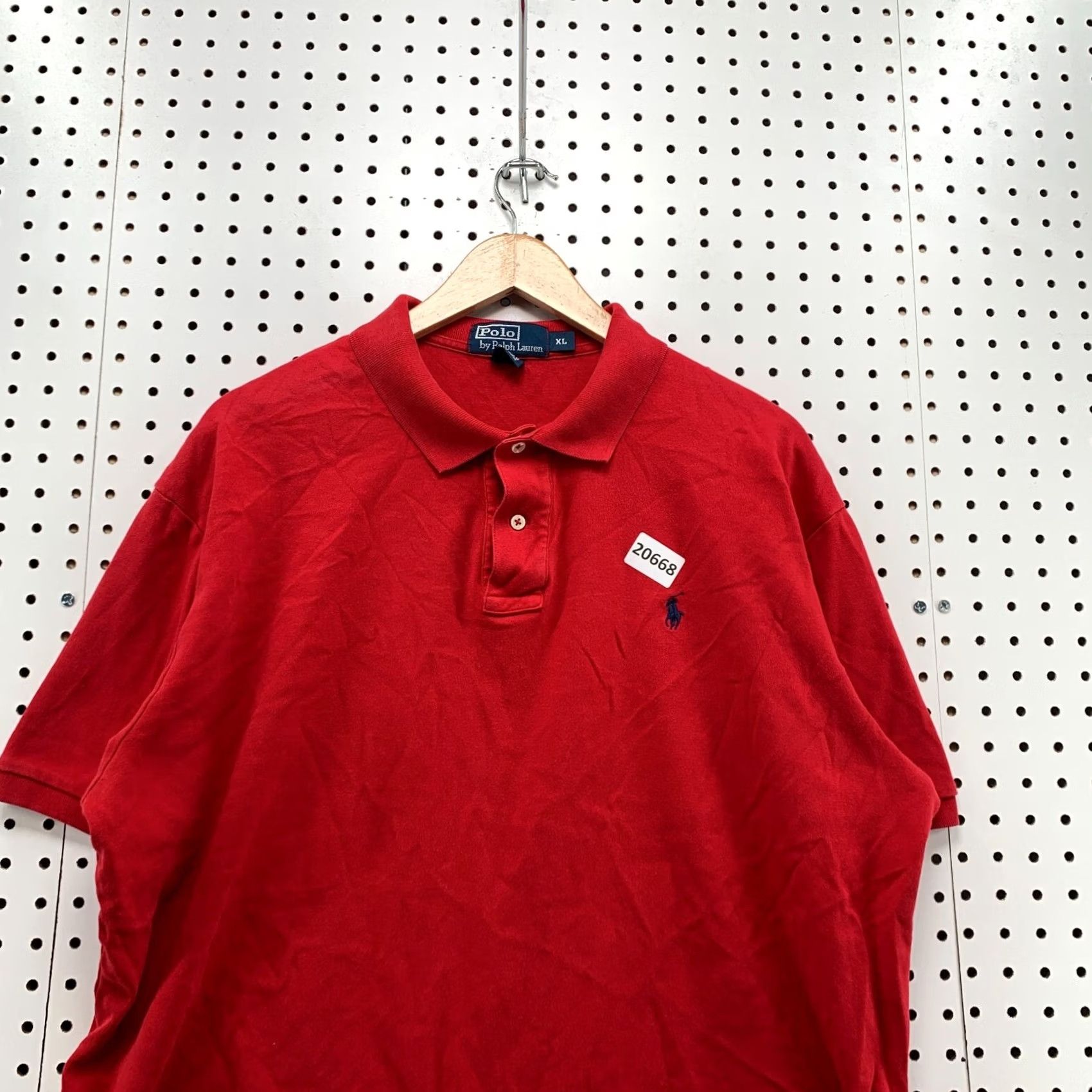 Polo Ralph Lauren Polo Ralph Lauren Polo Shirt Red Adult Mens XL Short Sleeve Fits 26x30 Pony Size US XL / EU 56 / 4 - 2 Thumbnail