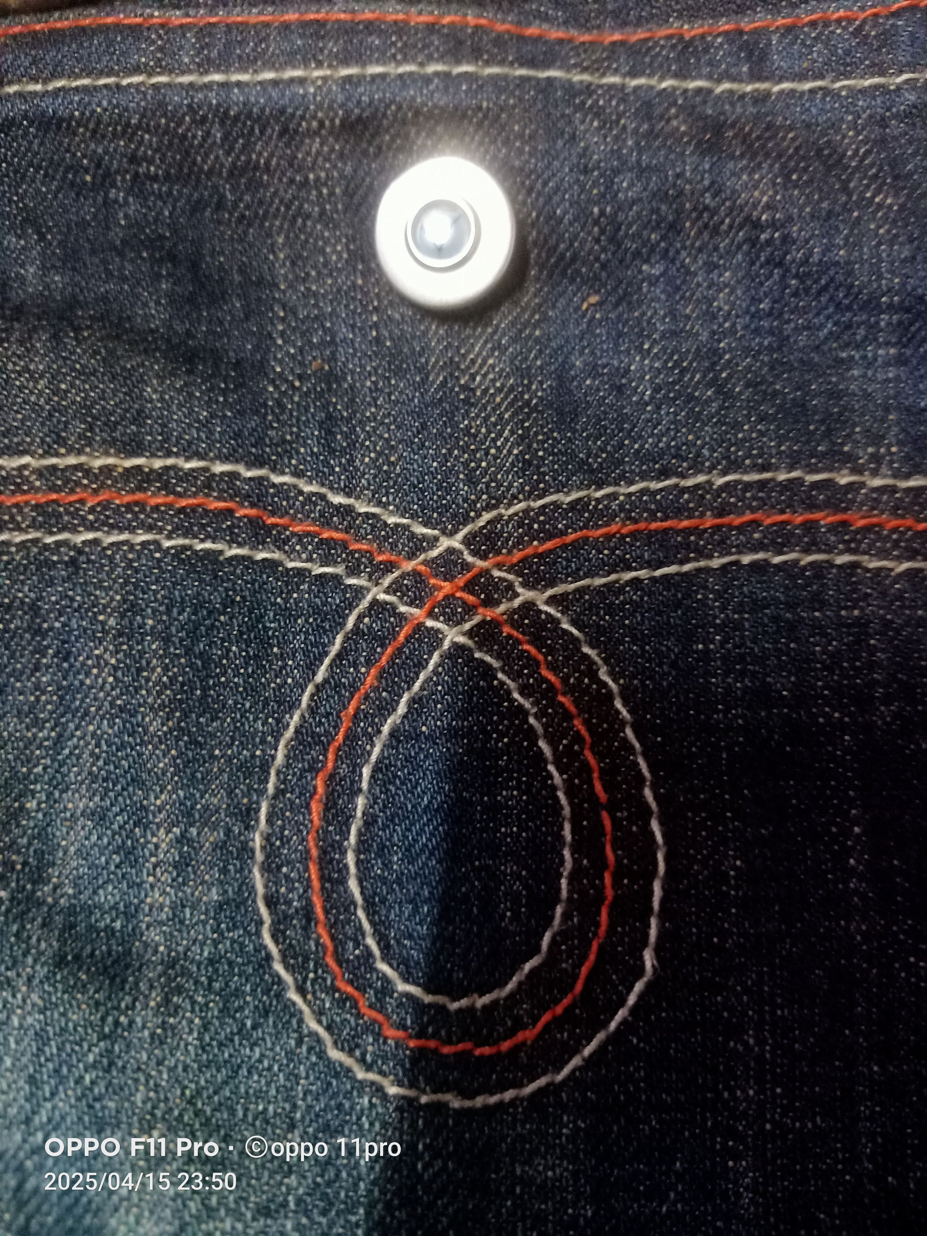 If Six Was Nine × Le Grande Bleu (L.G.B.) Wild Khakis Flare Denim Loose Rise Size US 31 - 16 Thumbnail