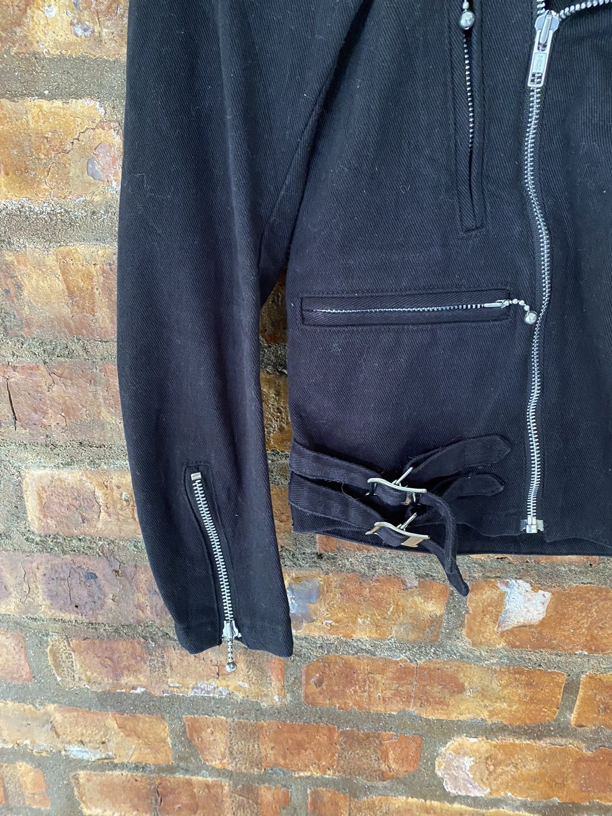 Lad Musician 1990s Savoy Clothing Japan Punk Rider double collar jacket Size XS / US 0-2 / IT 36-38 - 6 Thumbnail