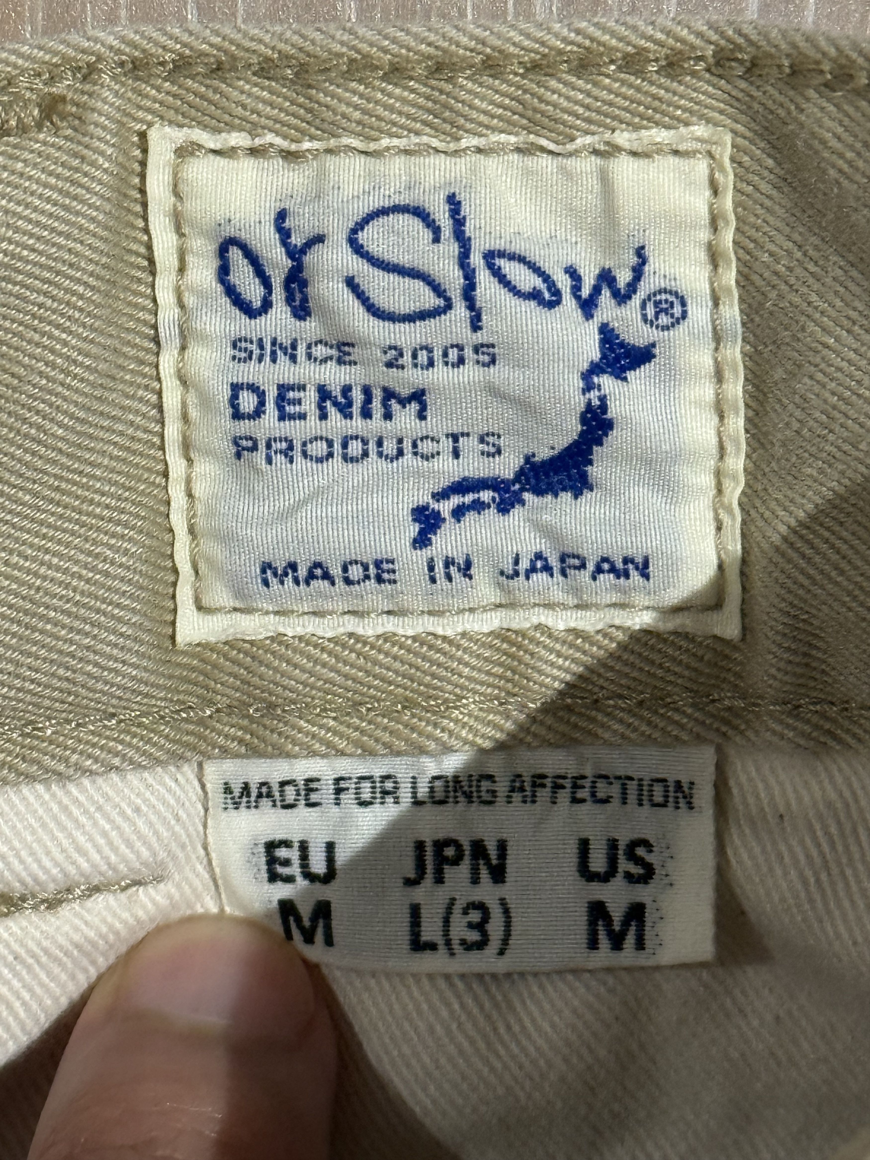 Orslow 💚 Orslow Two Tuck Wide Trousers Khaki Size 3 NEW Size US 33 - 14 Thumbnail
