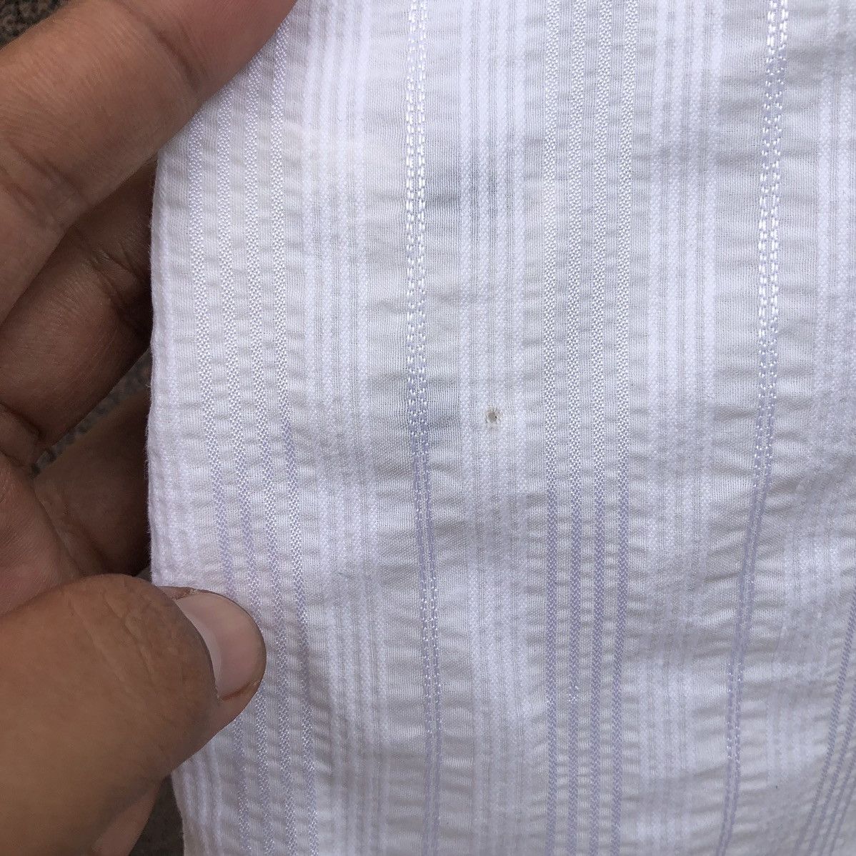 Burberry Burberry Checked Embroidery Logo Stretchable Short Sleeve Size US M / EU 48-50 / 2 - 14 Thumbnail