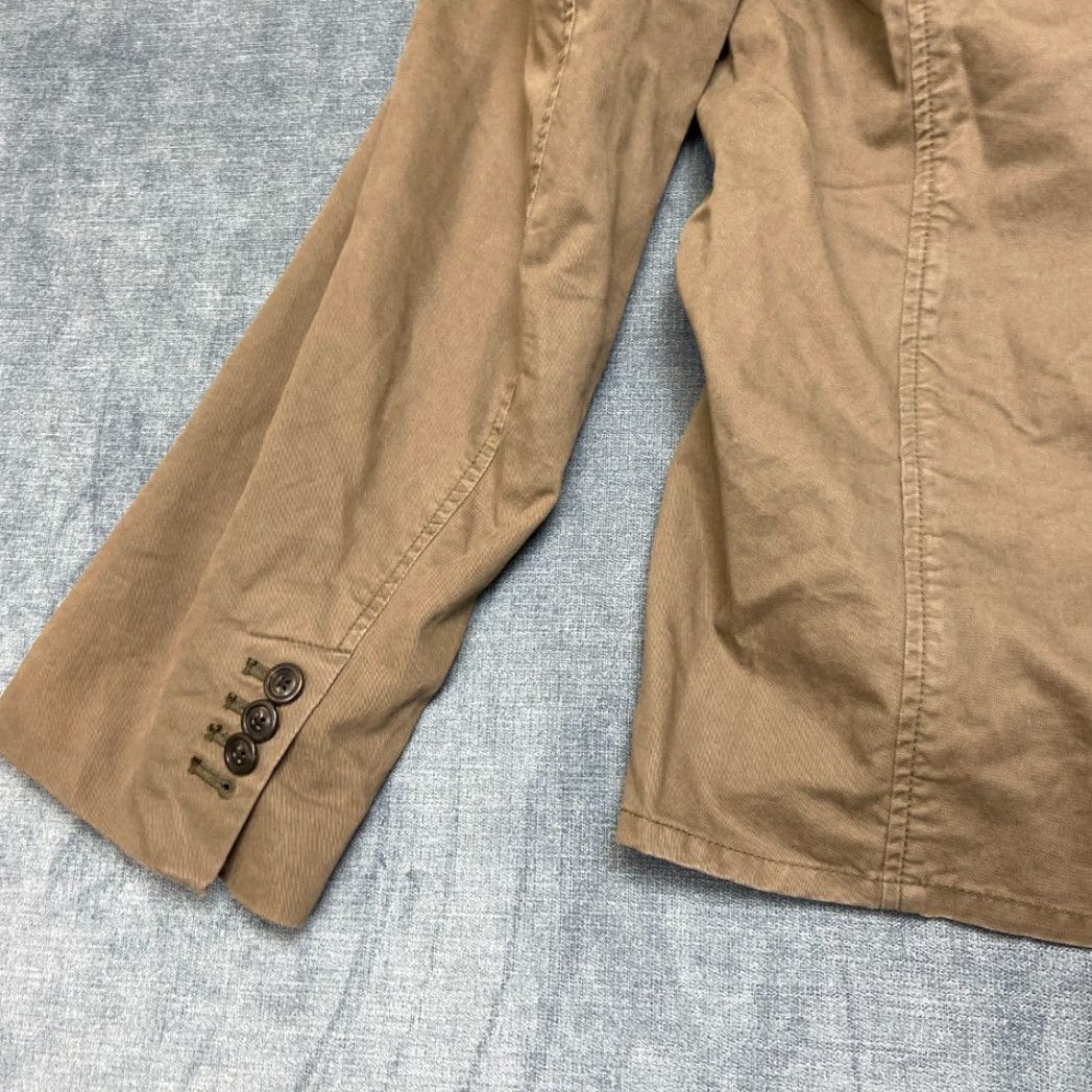 Armani Exchange A|X Armani Exchange Blazer Jacket Mens XL Beige Notch Lapel Single Breasted Jacket Size 46R - 7 Thumbnail