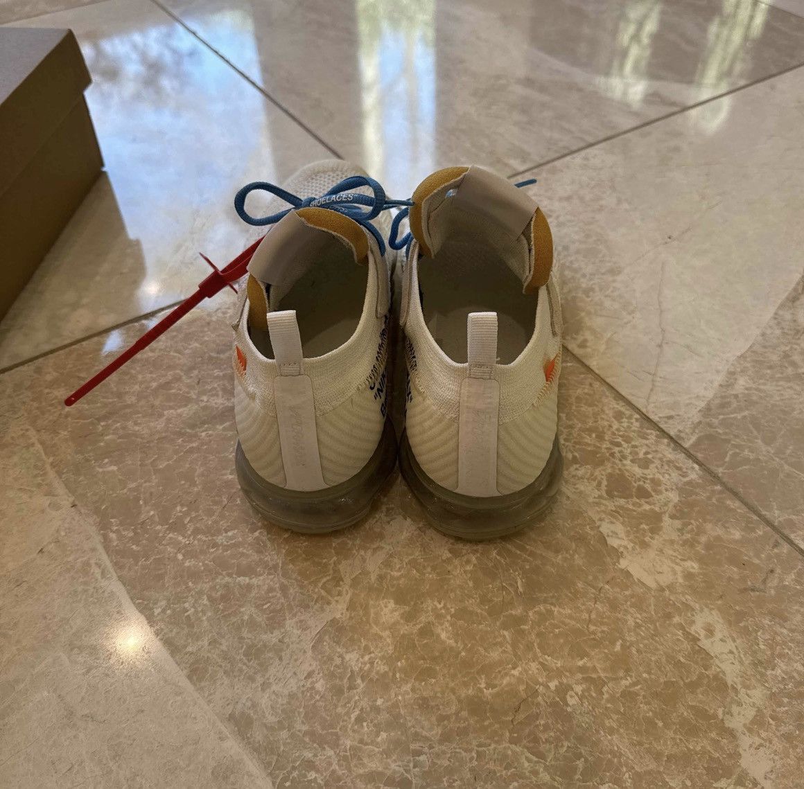 Nike × Off-White Off White x Nike Air VaporMax 'Part 2' Size US 11.5 / EU 44-45 - 4 Thumbnail