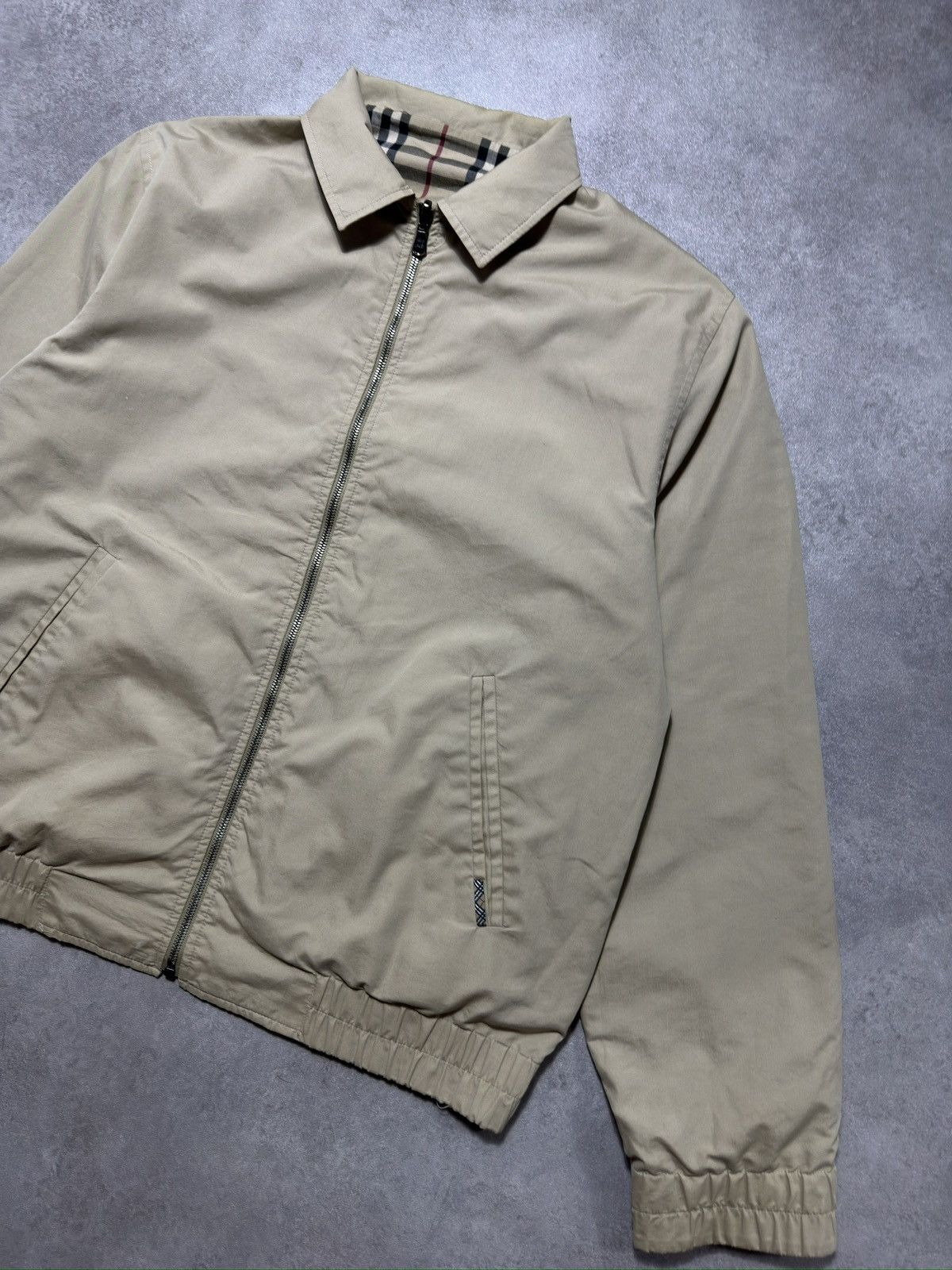 Burberry Mens Vintage Monogram Jacket Burberry London 90s Size US M / EU 48-50 / 2 - 8 Thumbnail