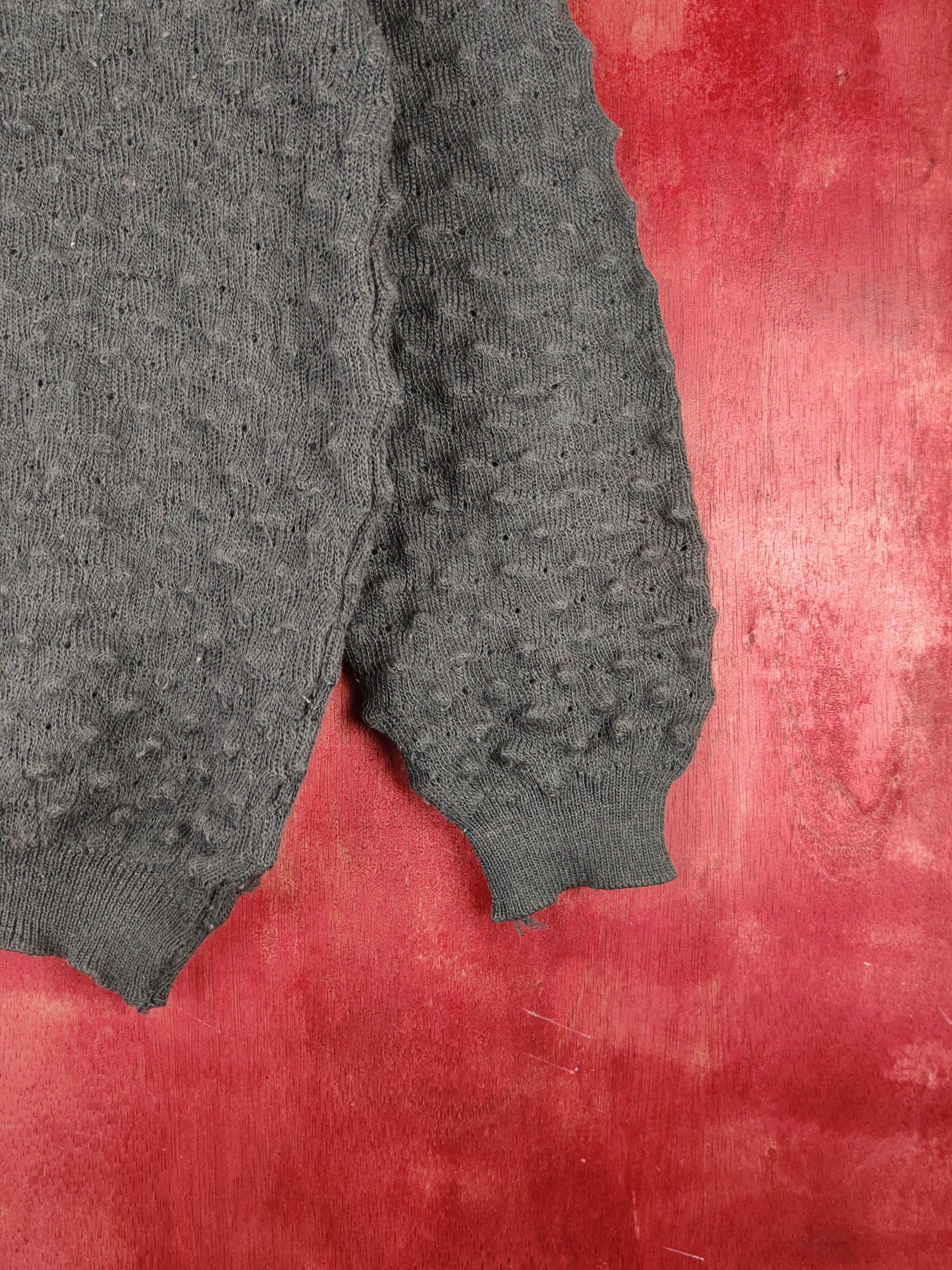 Homespun Knitwear 3D Dots Joli Shrine Dark Gray Knitwear Sweatshirts #SS1689 Size US S / EU 44-46 / 1 - 6 Thumbnail